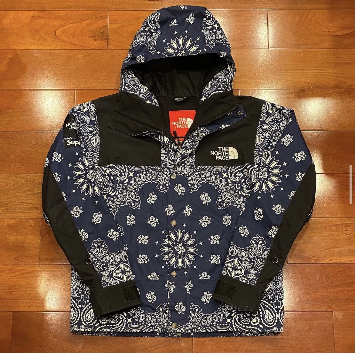 Supreme north face paisley jacket online