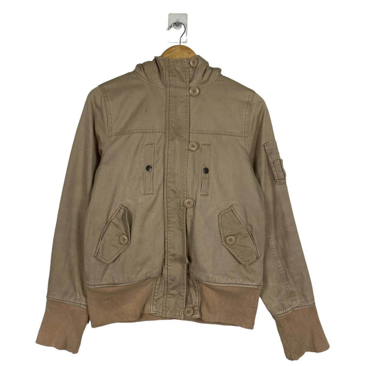 Avirex × Japanese Brand JASSIE INSPIRED MILITARY AVIREX HOODIE JACKET Size US S / EU 44-46 / 1 - 1 Thumbnail