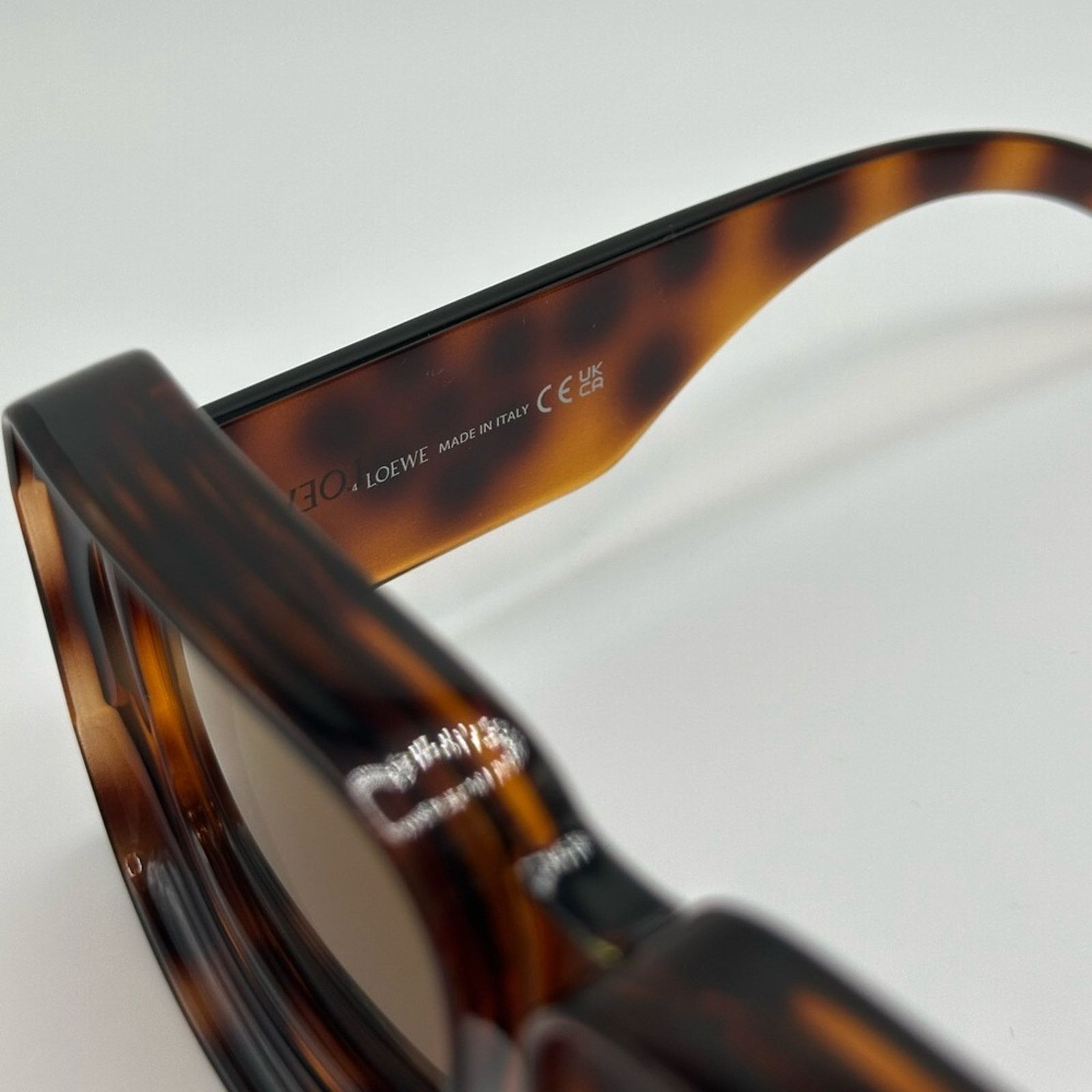 Loewe NEW LOEWE LW40064U 5652G Shiny Dark Havana Brown Women Size ONE SIZE - 6 Thumbnail