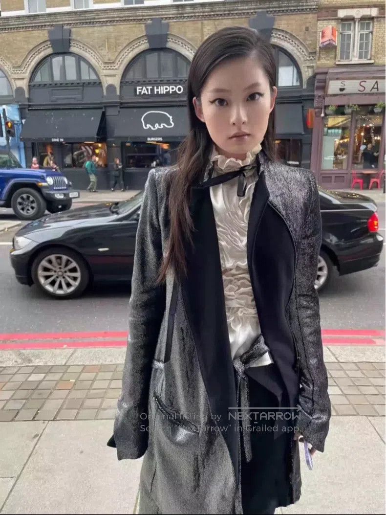 Ann Demeulemeester Ann Demeulemeester 36 short black coat Size S / US 4 / IT 40 - 5 Thumbnail