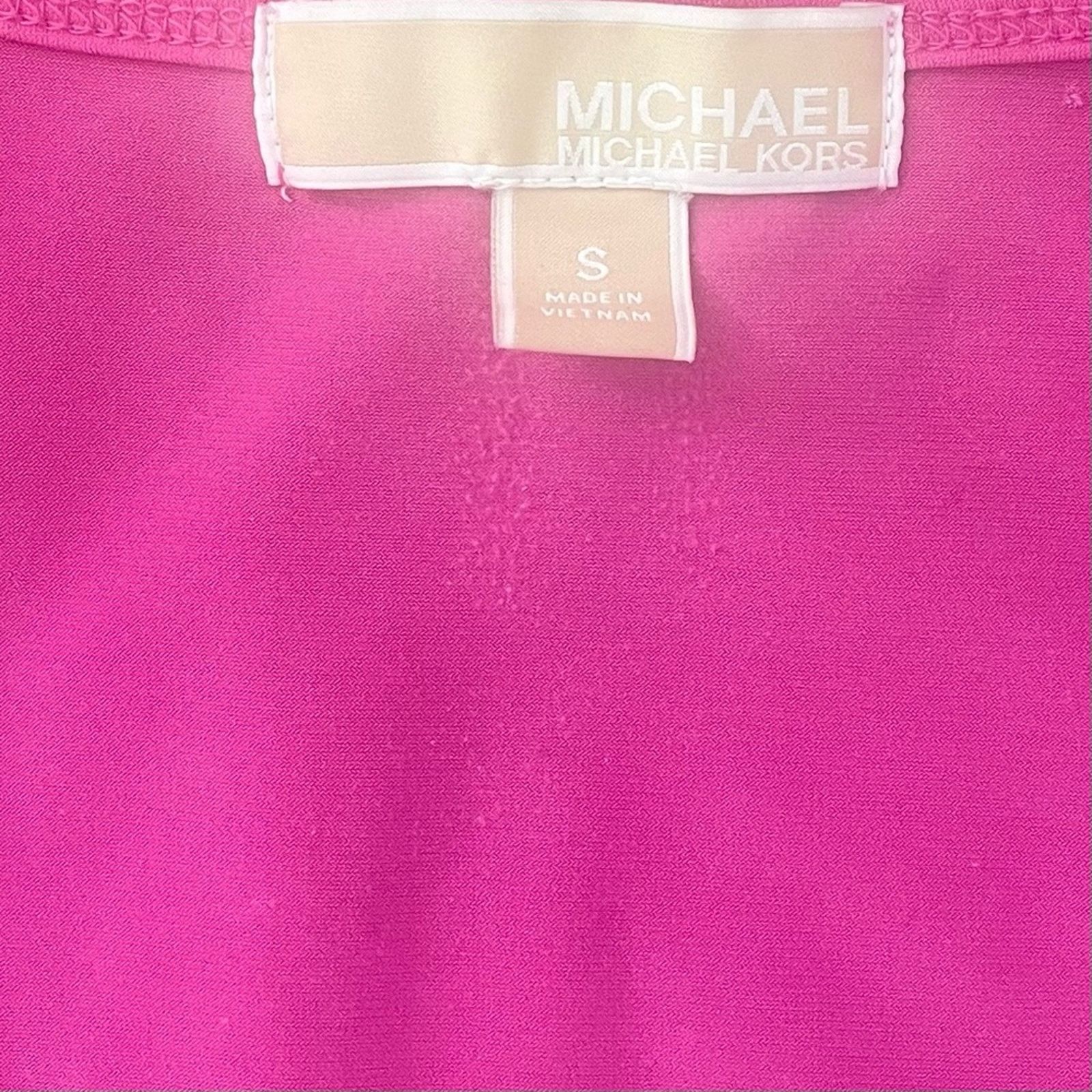 Michael Kors Michael Kors Slit-Sleeve Stretchy Top, Size S Size S / US 4 / IT 40 - 5 Thumbnail