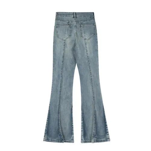 Jean fade flared jeans Size US 33 - 7 Thumbnail