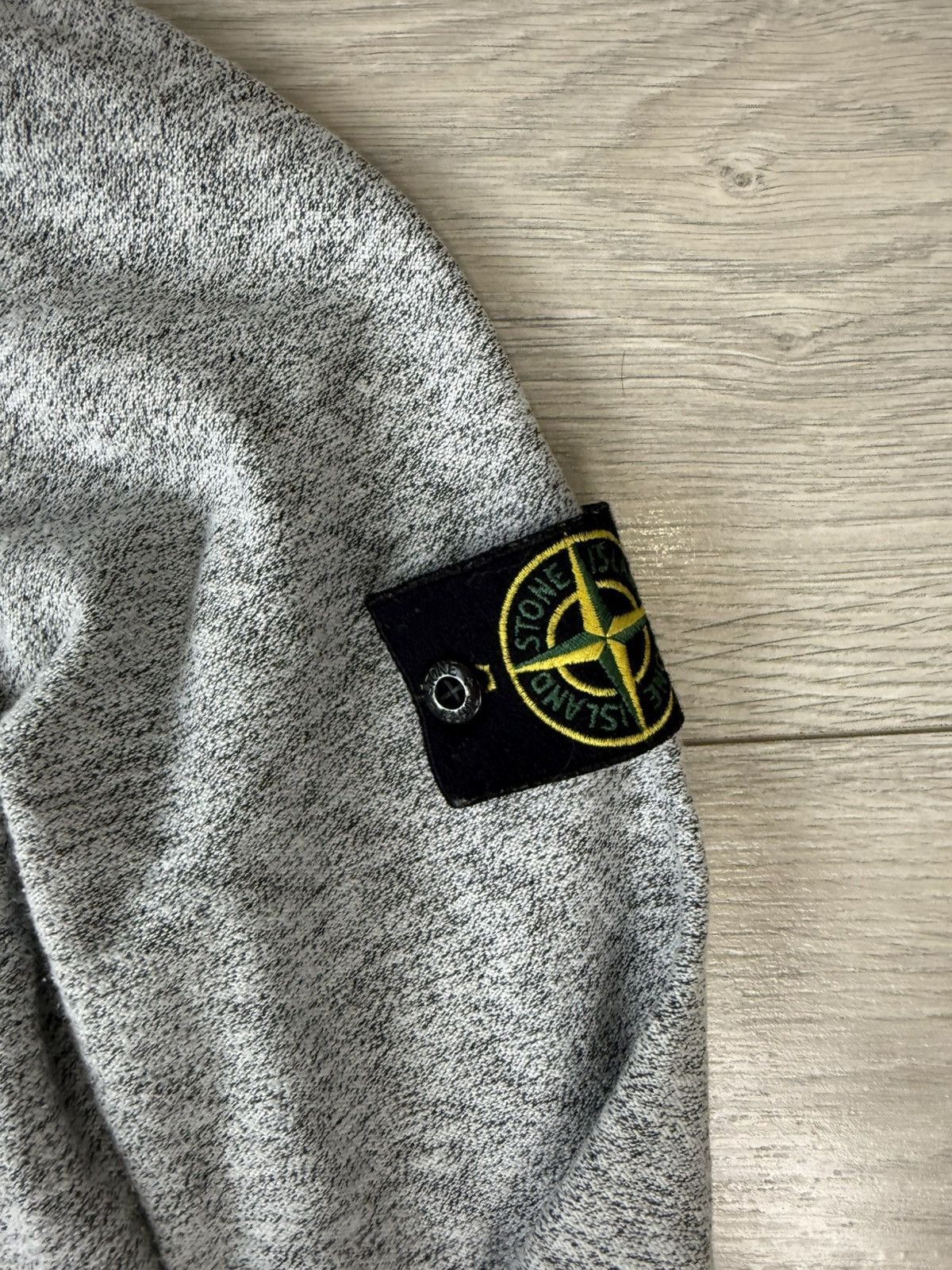 Stone Island Stone Island 1/4 Zip Melange sweater Size US L / EU 52-54 / 3 - 4 Thumbnail