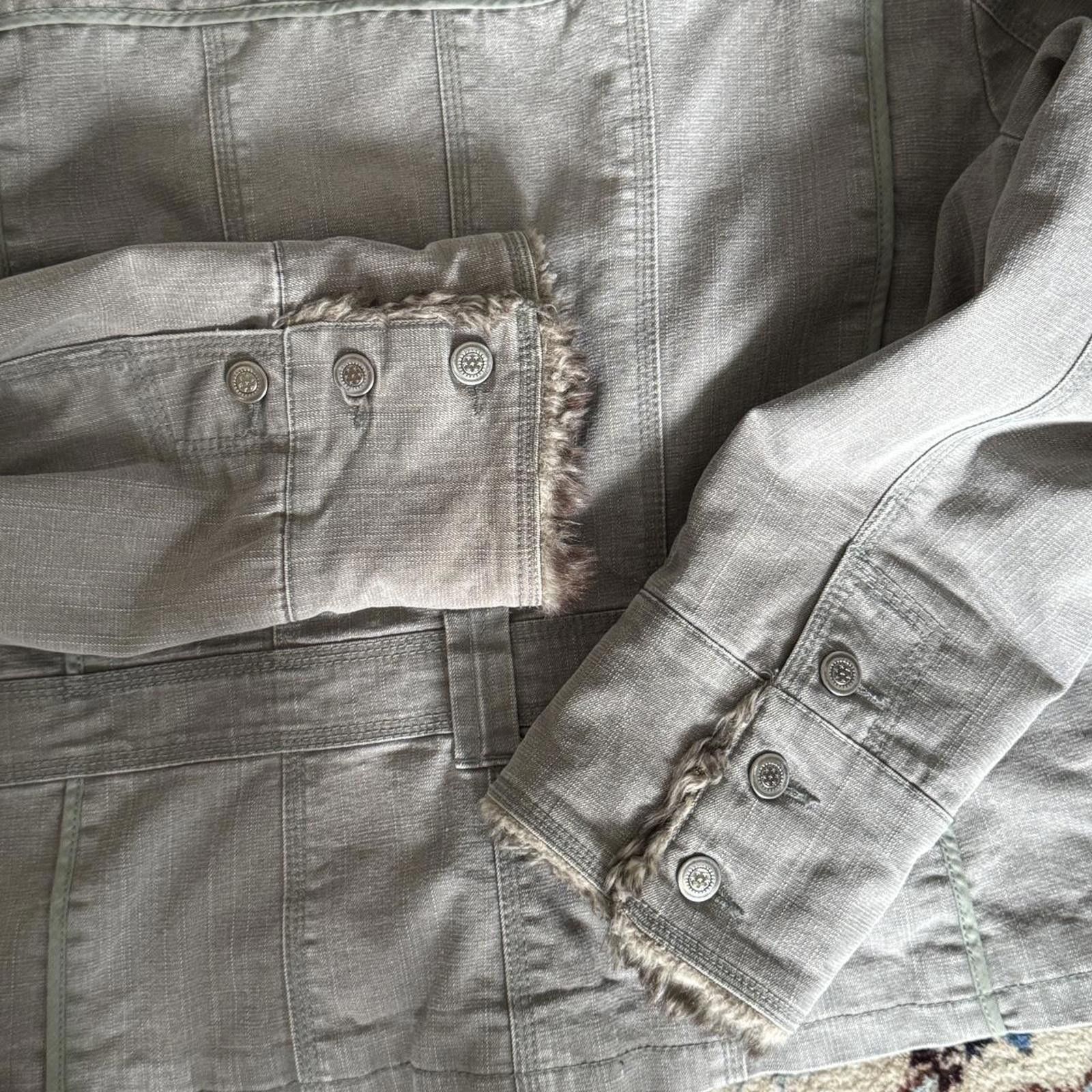 Principe Principles denim, fur & fleece button up jacket Size US M / EU 48-50 / 2 - 7 Thumbnail