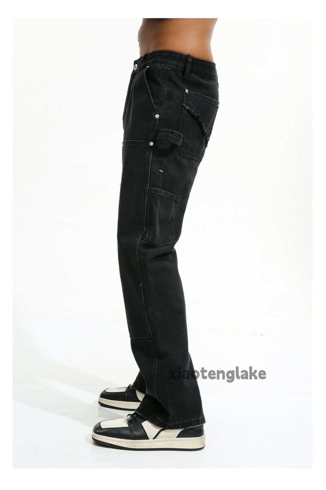 Designer × Japanese Brand × Vintage utility carpenter workwear skate hiphop cargo pants Size US 32 / EU 48 - 3 Thumbnail