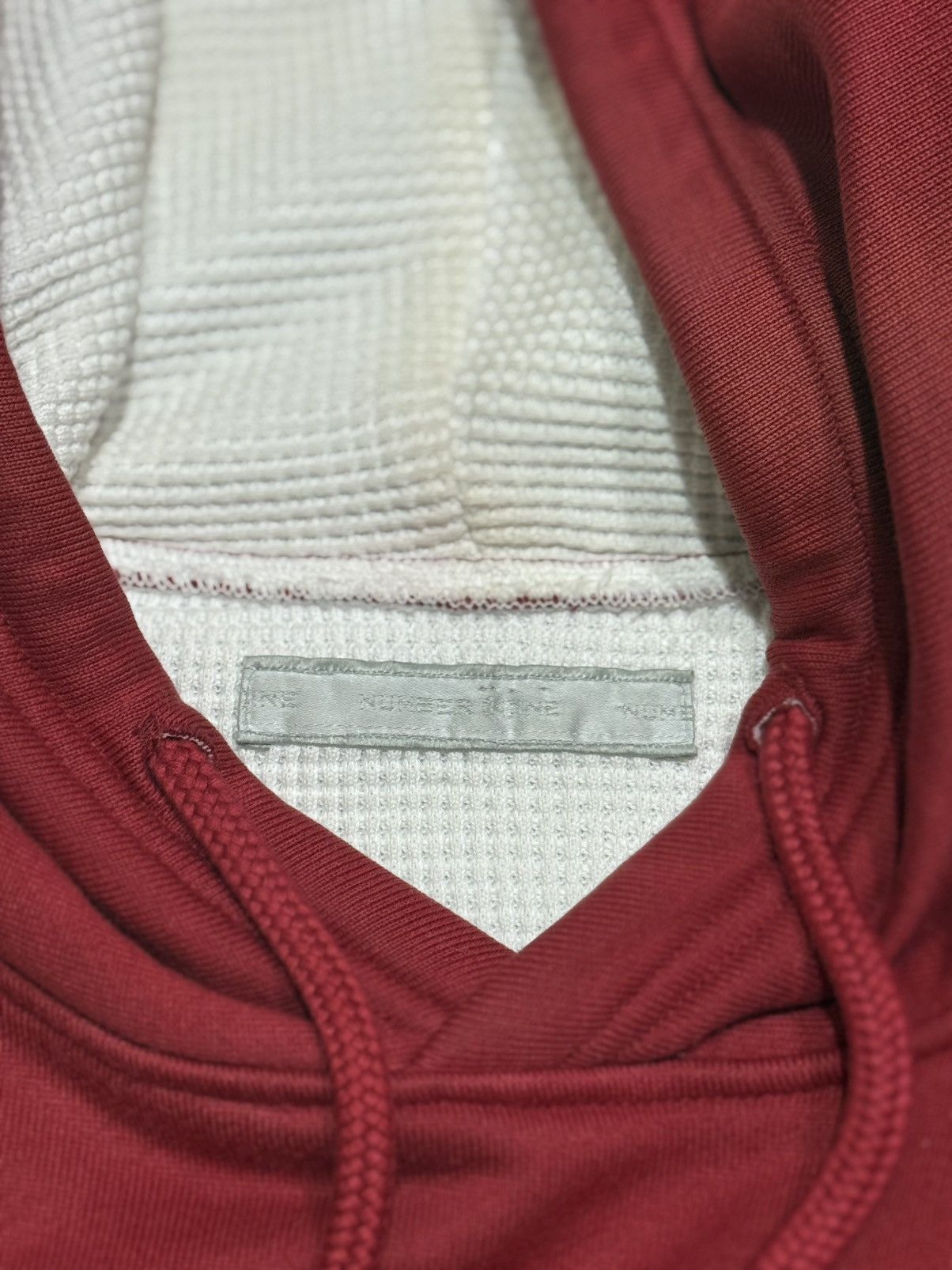 Number (N)ine AW00 Number (N)ine “The REDISUN” Dyna 69 Thermal-Poly Hoodie Size US L / EU 52-54 / 3 - 7 Thumbnail