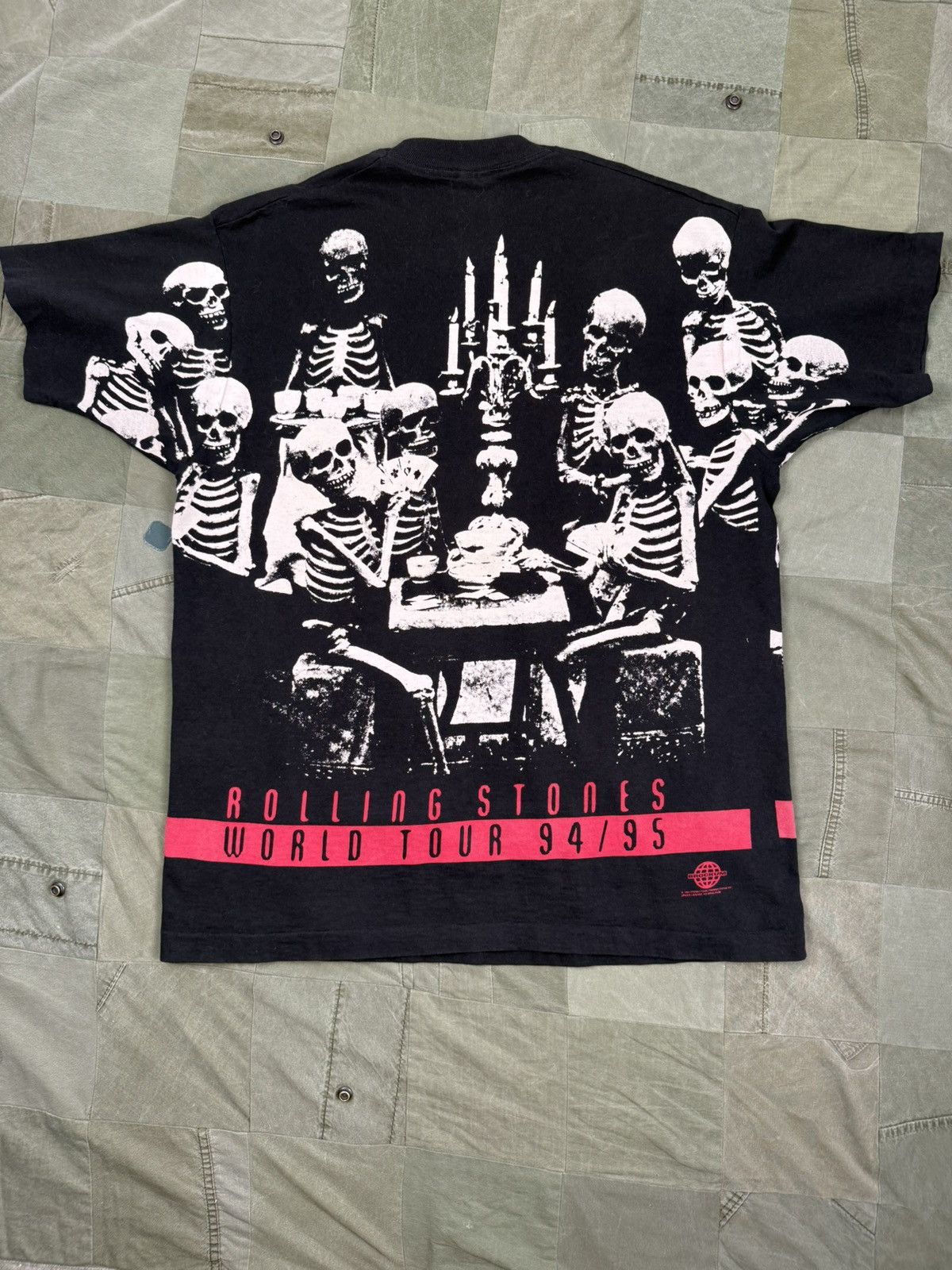 Band Tees × Vintage 1994 Rolling Stones “Voodoo Lounge” Size US XL / EU 56 / 4 - 5 Thumbnail