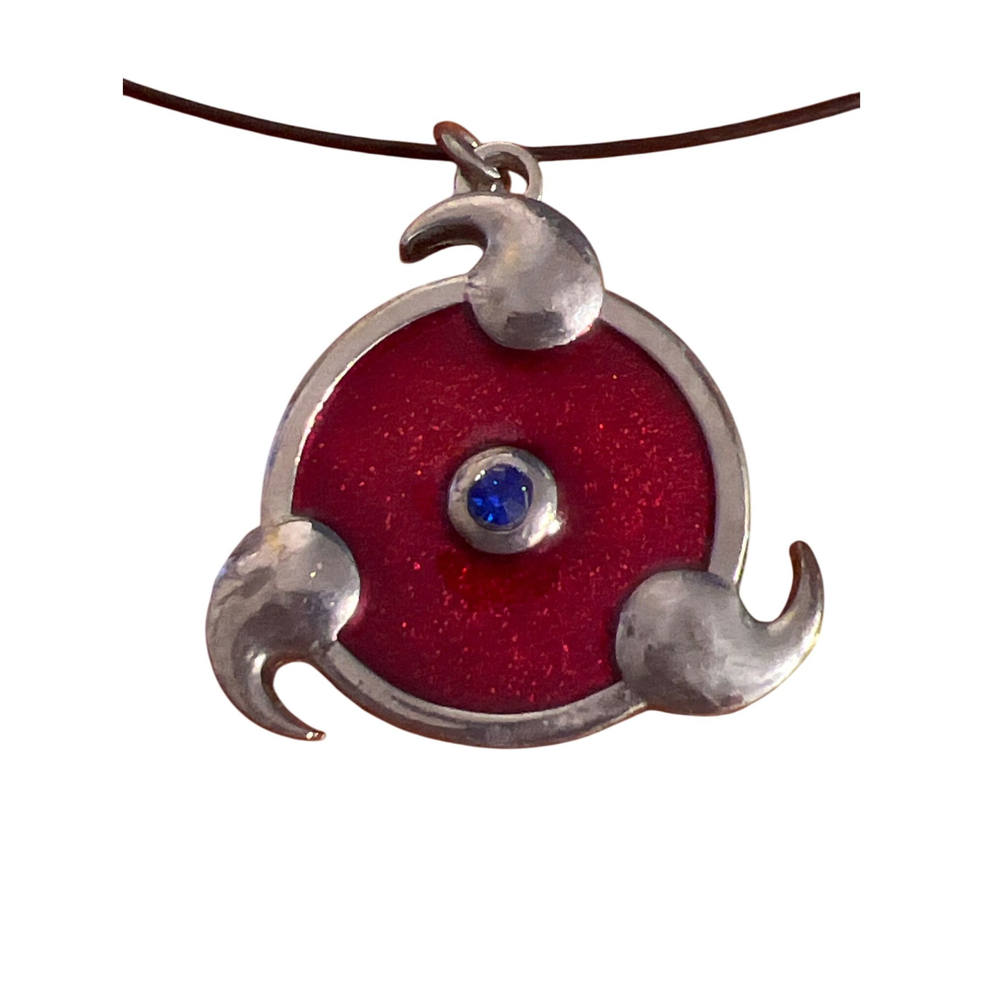 Other Black Wire Collar Necklace Naruto Pendant Cosplay Screw Barr Size ONE SIZE - 2 Thumbnail