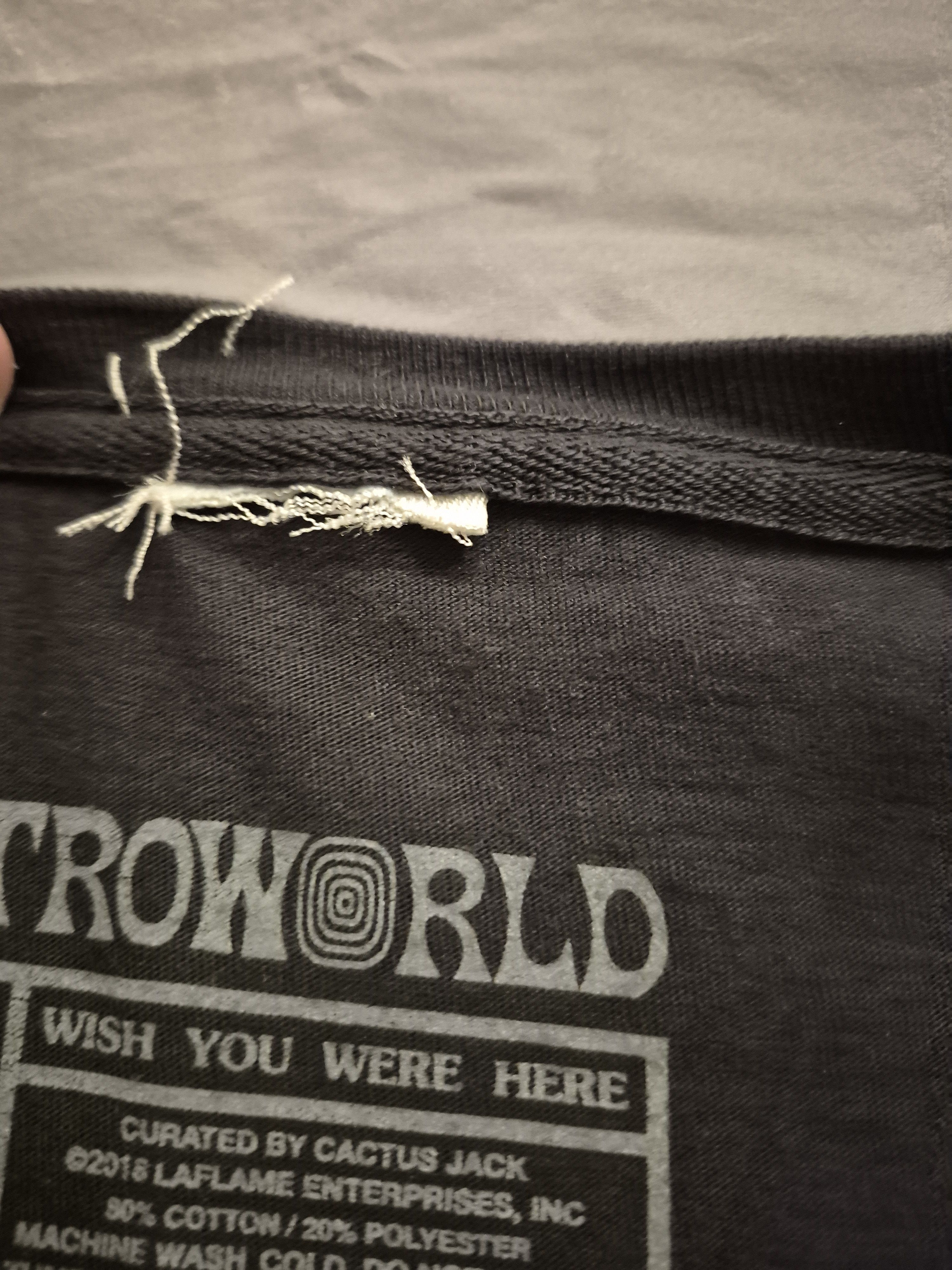 Travis Scott Travis Scott AstroWorld Staff Tour Tee Size XL Size US XL / EU 56 / 4 - 5 Thumbnail