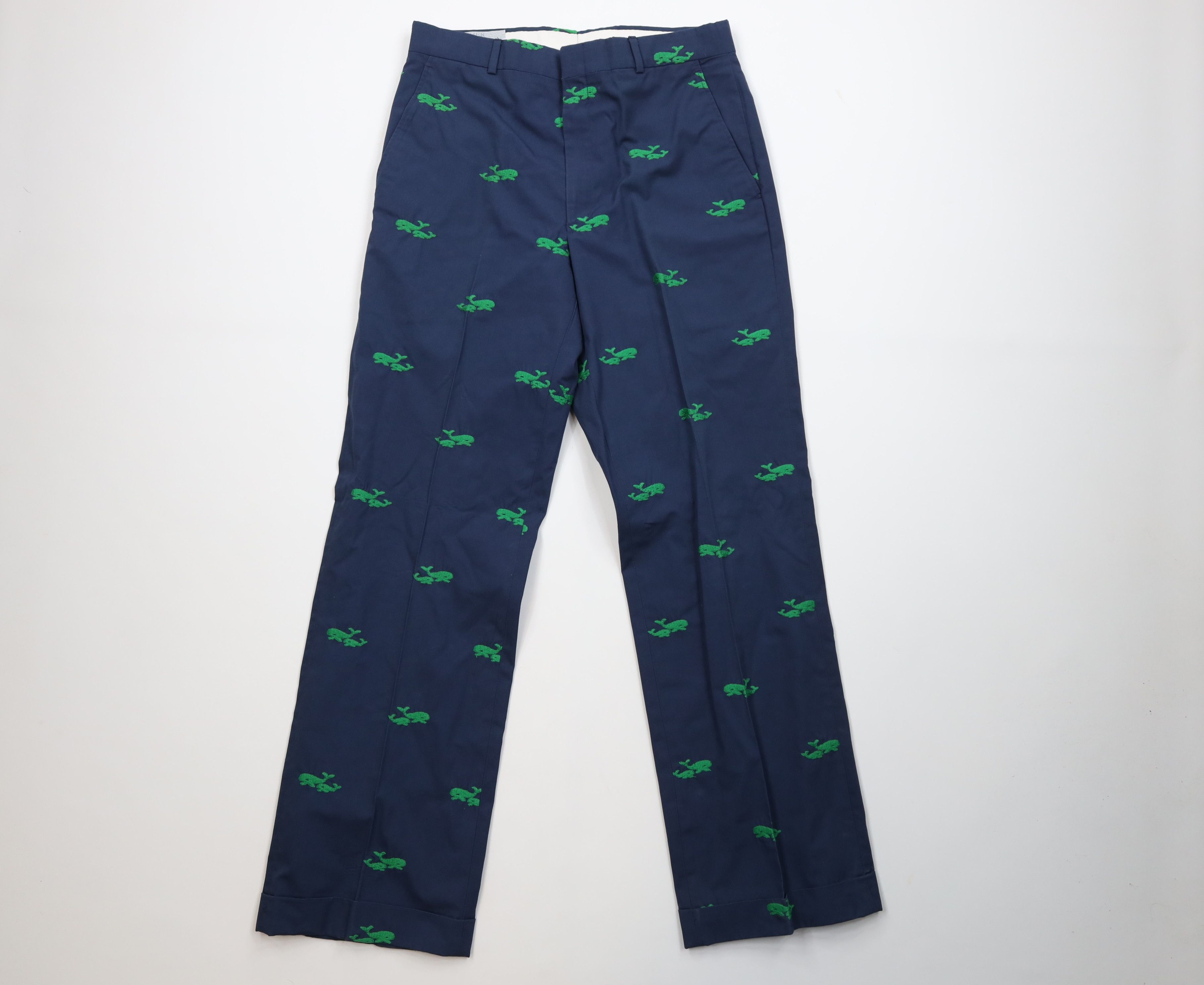 Vintage Vintage 70s Streetwear Embroidered Wide Leg Chino Pants USA Size US 30 / EU 46 - 1 Thumbnail