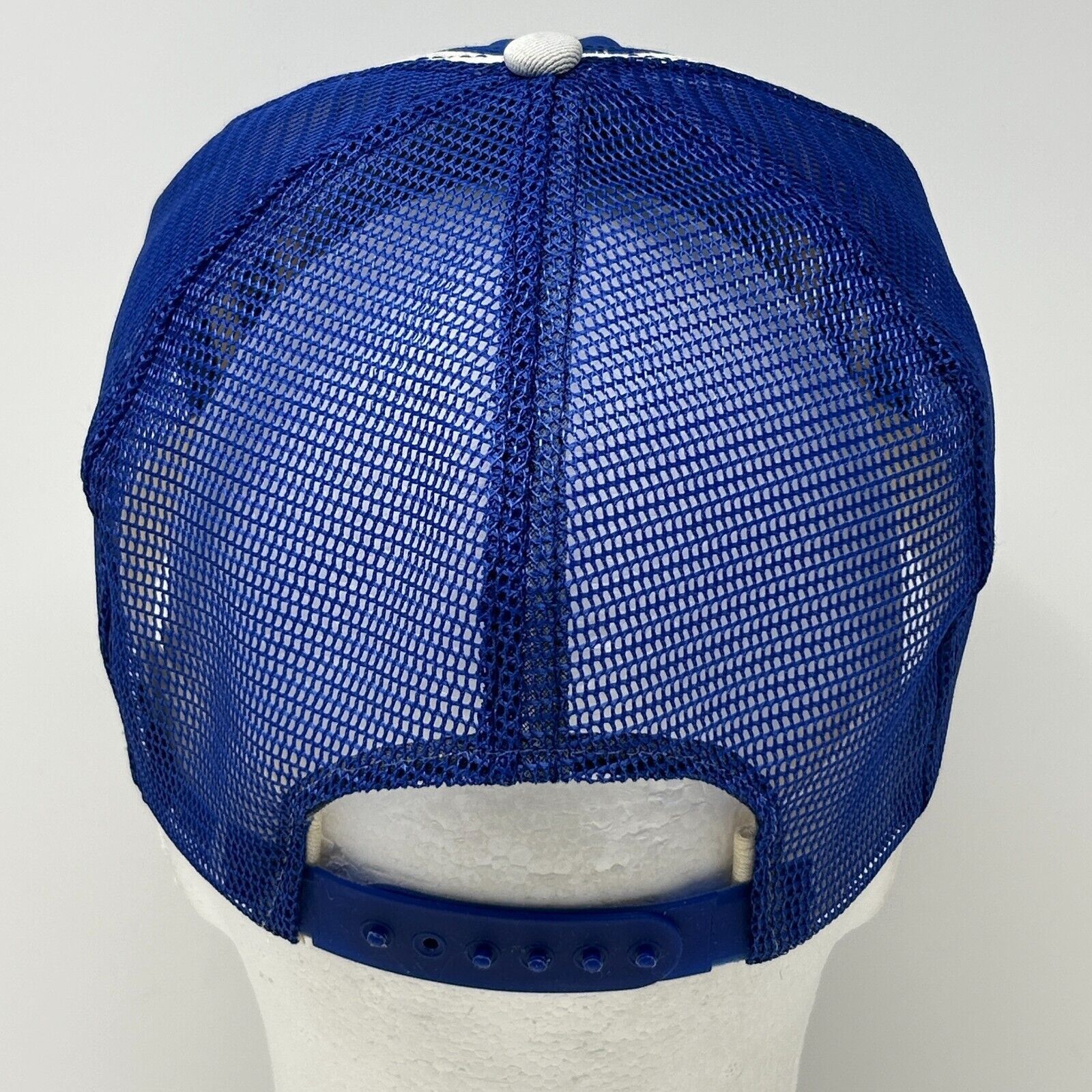 Vintage Vintage Los Angeles LA Dodgers Trucker Hat Baseball Cap Blue Size ONE SIZE - 3 Thumbnail