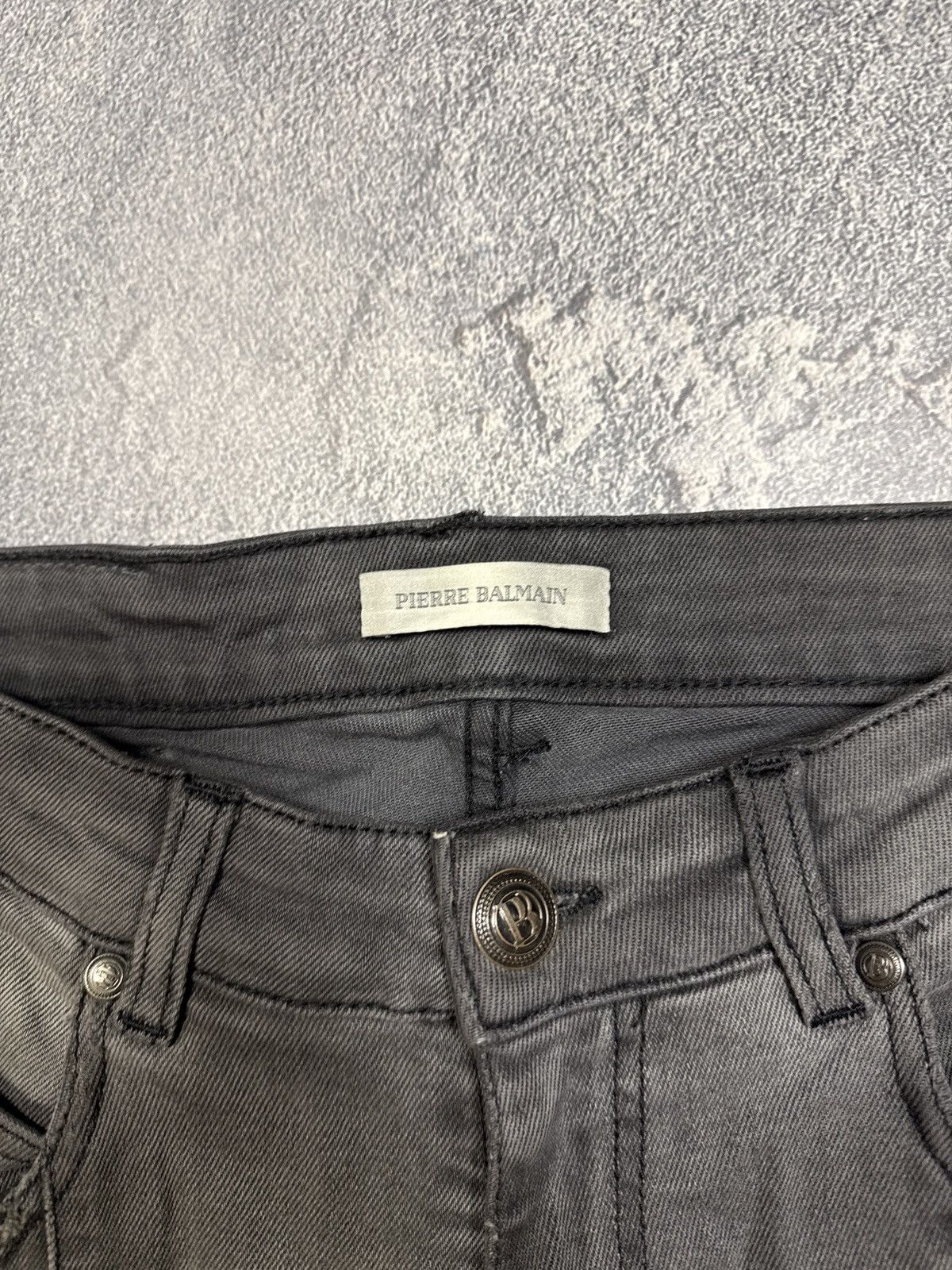 Balmain Archive Pierre Balmain Biker Pants Vintage Luxury Designer Size US 30 / EU 46 - 16 Thumbnail