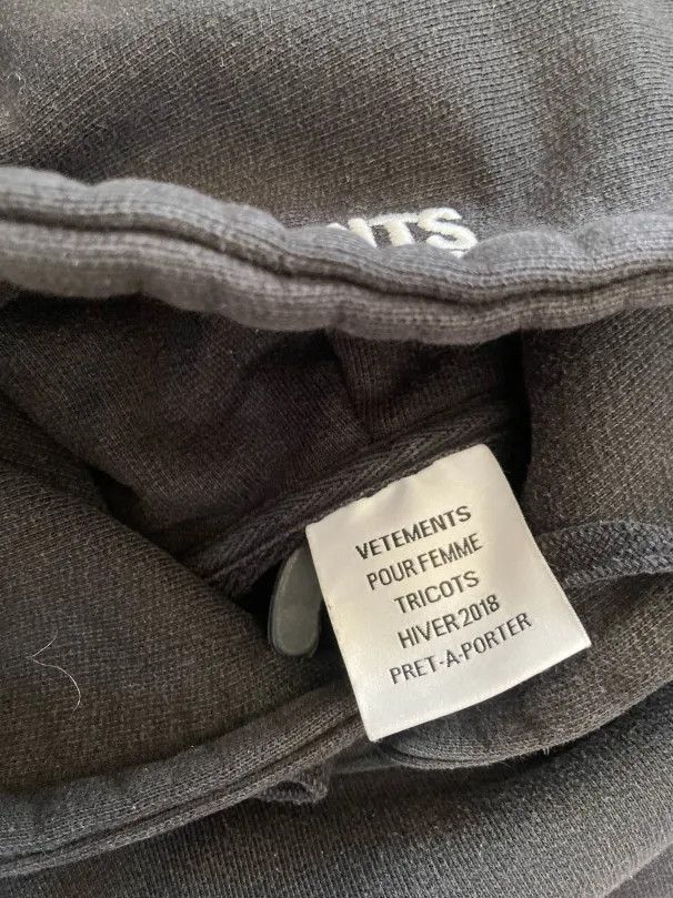 Vetements Vetements Metal Tour Hoodie - Winter 2018 Size US XL / EU 56 / 4 - 5 Thumbnail