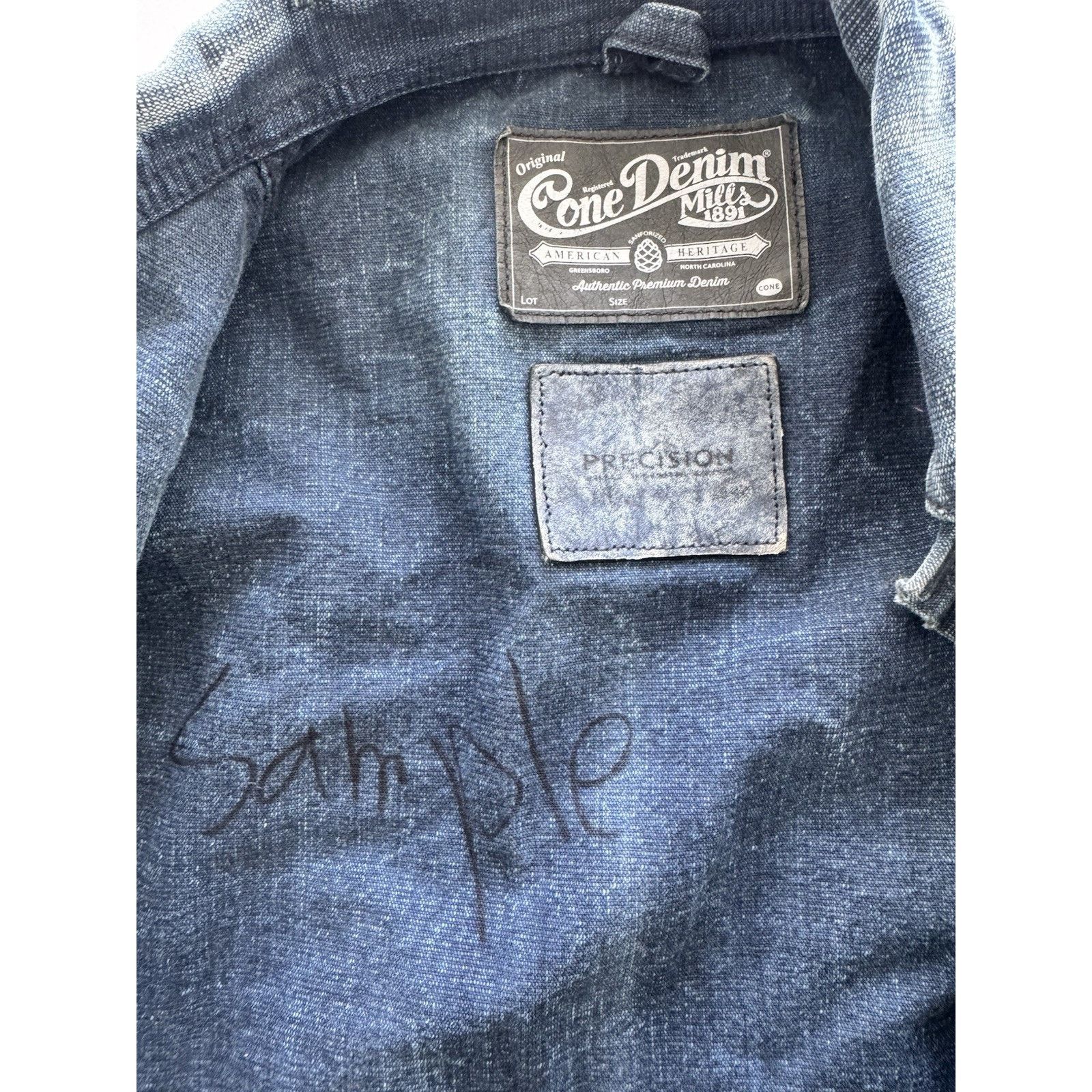 Other Cone Denim Mills Sample Jacket x Oritain 11oz Ottoman Size US S / EU 44-46 / 1 - 6 Thumbnail