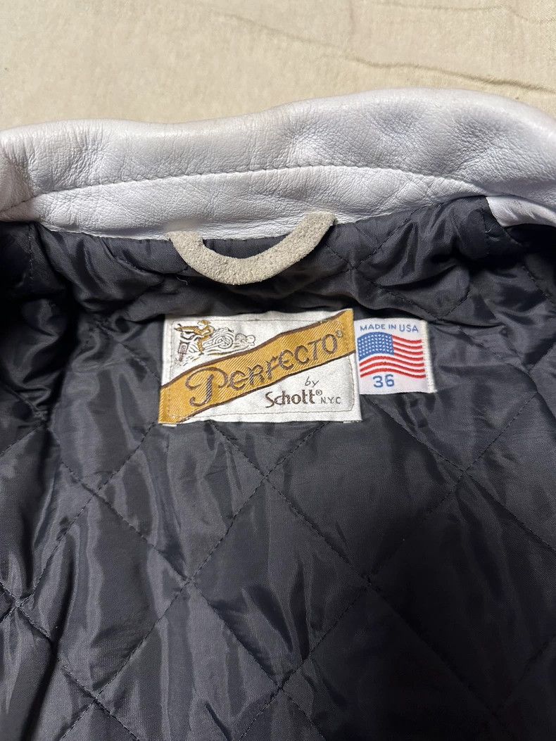 Schott Schott Cowhide cable-stayed leather coat Size US XXS / EU 40 - 5 Thumbnail