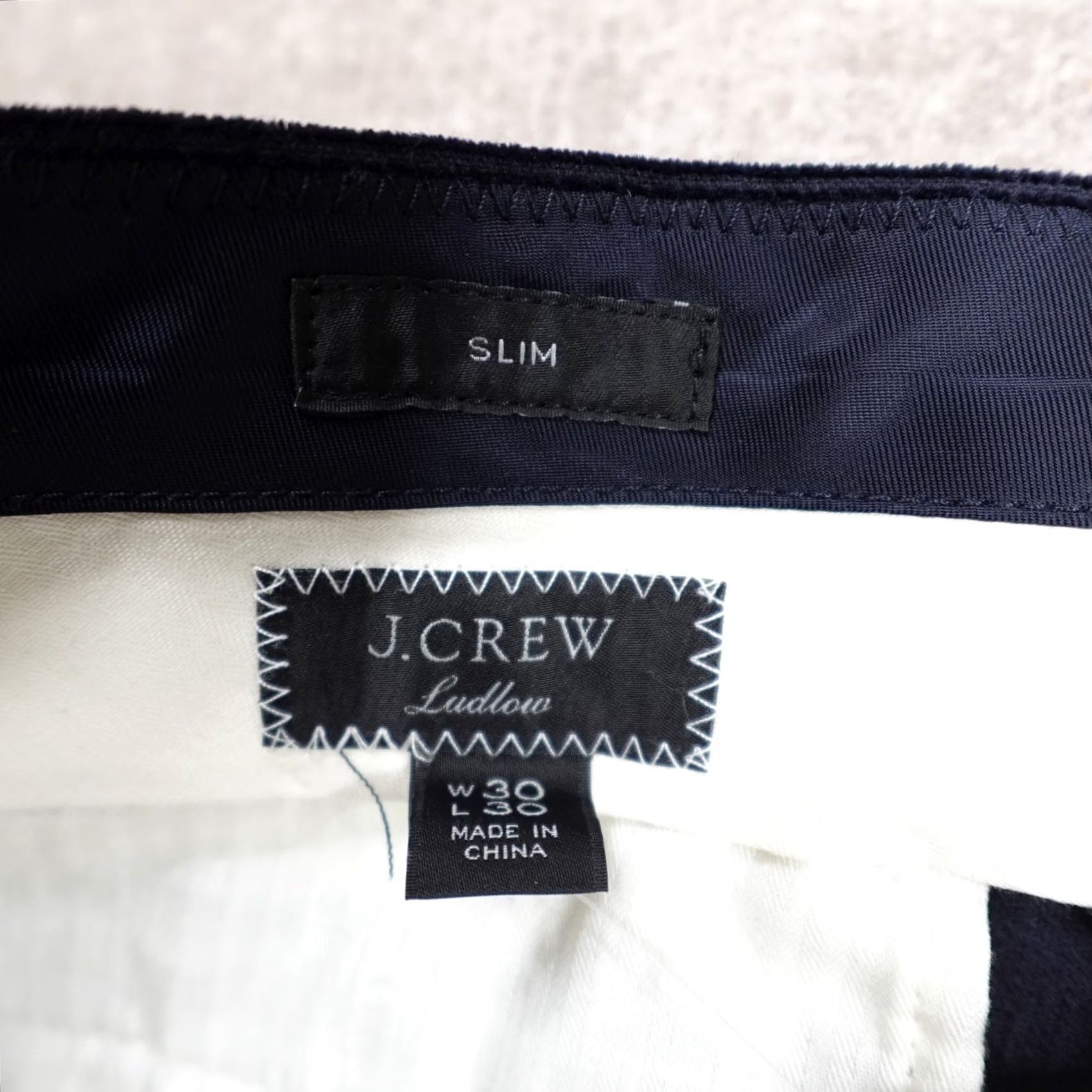 J.Crew J.CREW Pants Slim Blue Corduroy Brisbane Moss Ludlow 30 x 29 Mens Size US 30 / EU 46 - 7 Thumbnail