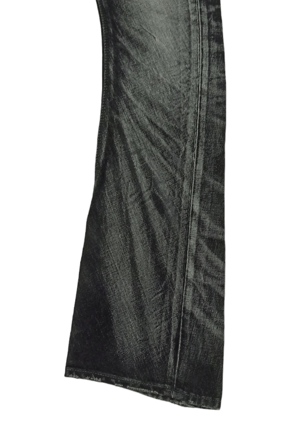 archive Wrangler black flare denim pants - メルカリ