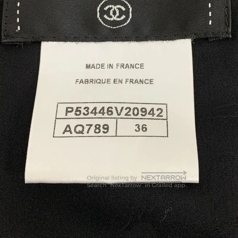 Chanel Chanel Black Silk Dress for Women . Size XS / US 0-2 / IT 36-38 - 6 Thumbnail