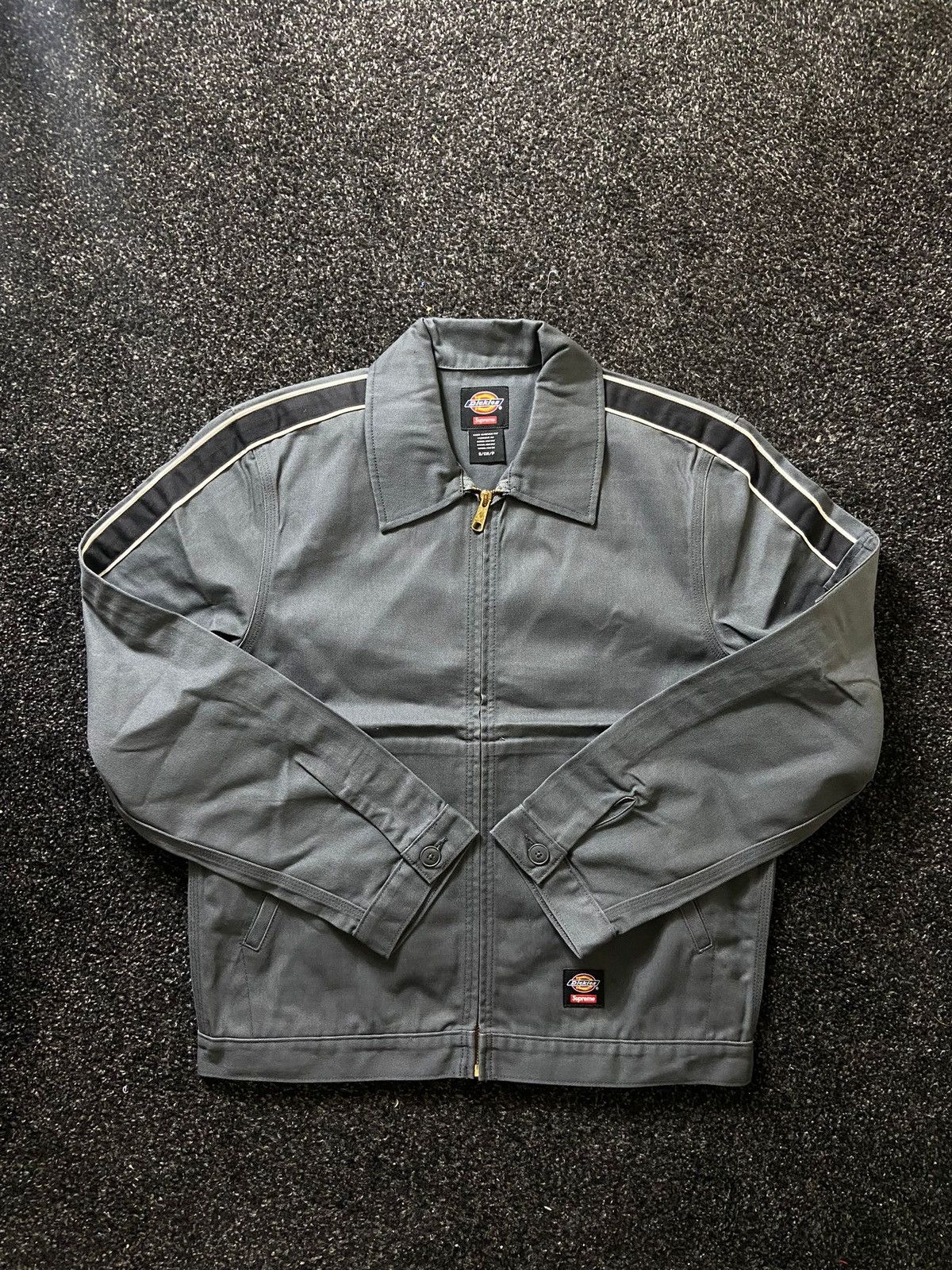 image of Dickies Eisenhower Jacket in Charcoal, Men's (Size Small)