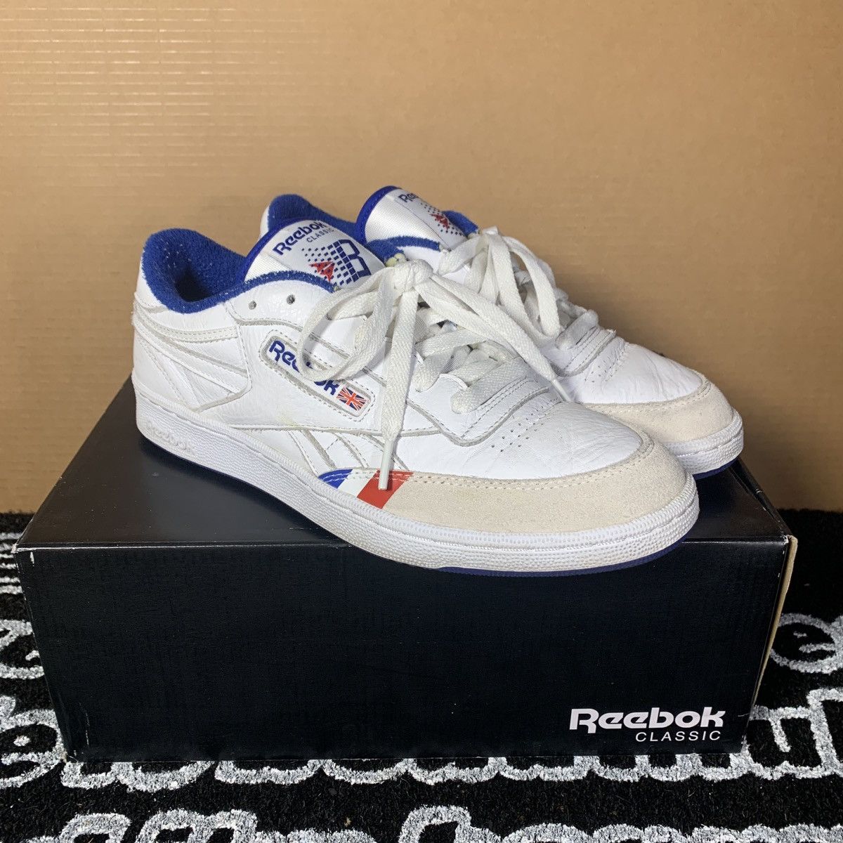 Bronze 56k × Reebok Bronze 56k Reebok Club C Revenge White Size US 9.5 / EU 42-43 - 1 Thumbnail