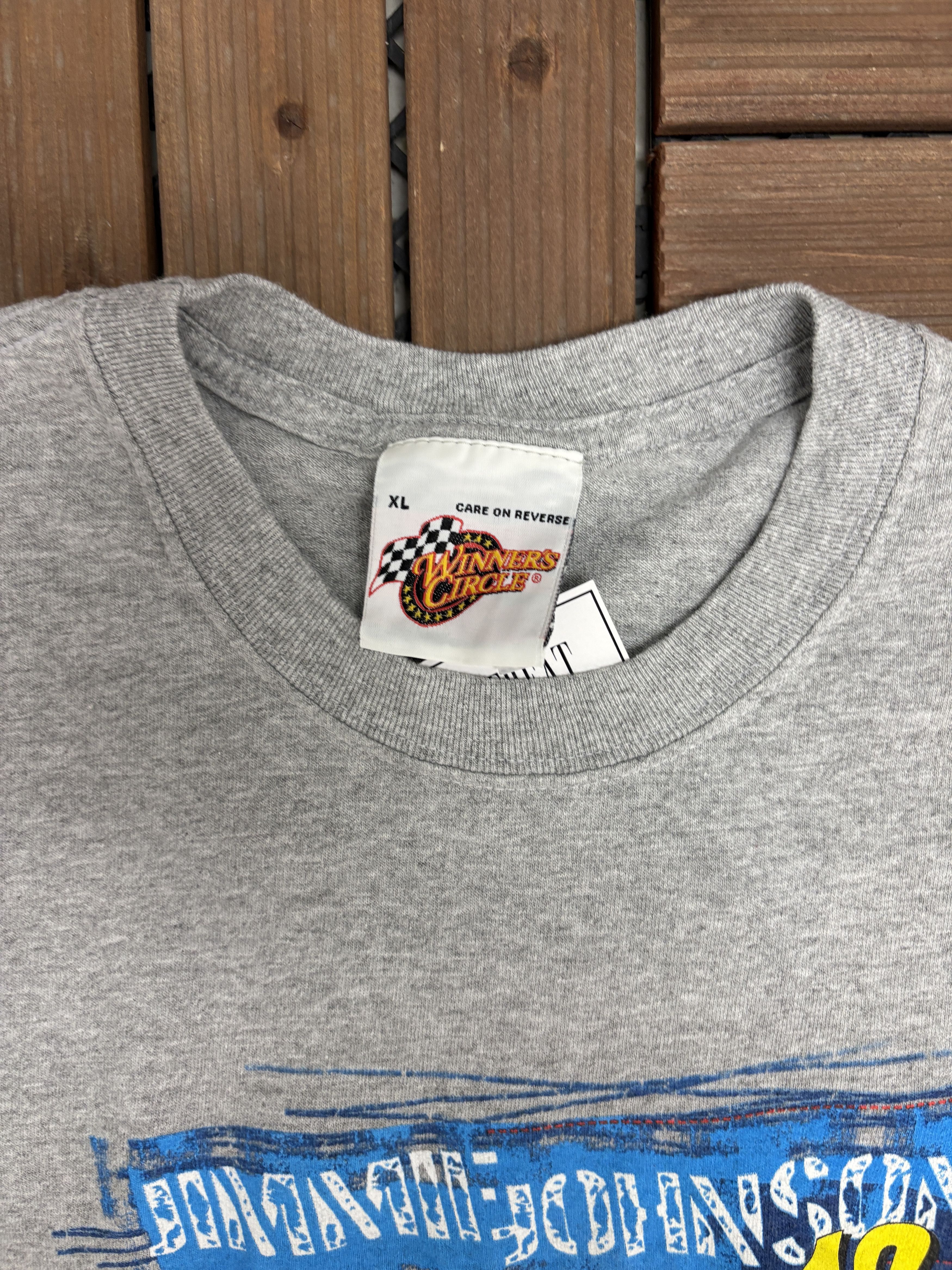 Vintage Jimmie Johnson Lowe's Racing NASCAR Vintage T-Shirt Tee Size US XL / EU 56 / 4 - 4 Thumbnail