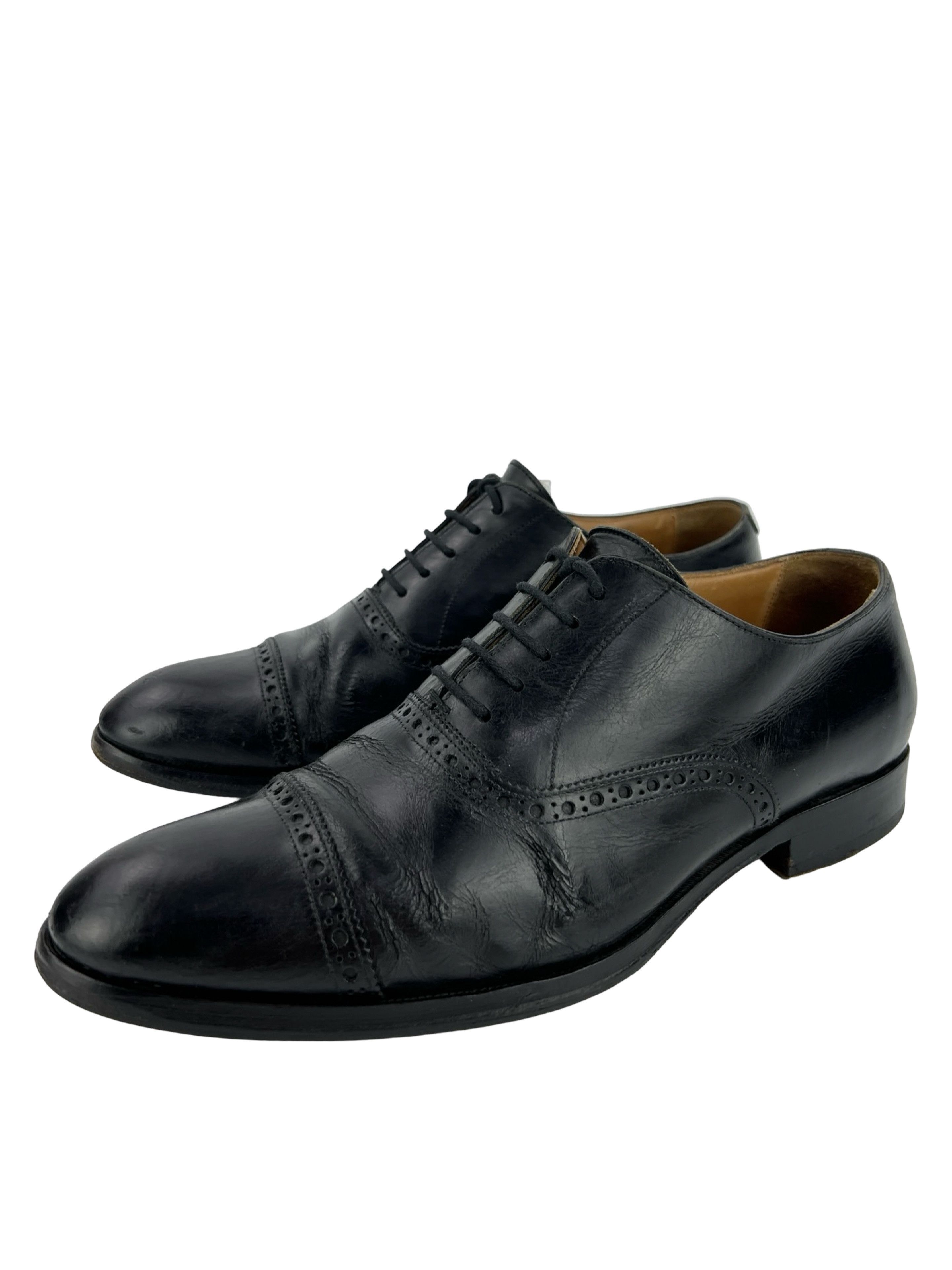 Suitsupply black leather Oxford shoes Size:42 Suitsupply Leather Oxfords - Black Oxfords, Shoes  main image 3