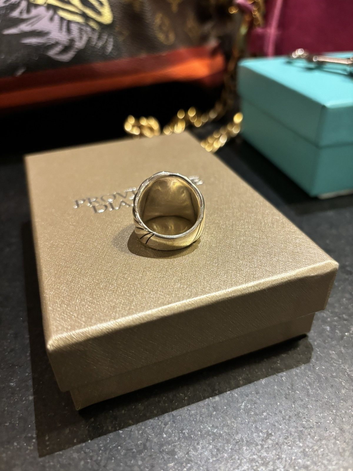 David Yurman David Yurman Scultped Cable Ring Silver Size ONE SIZE - 3 Thumbnail