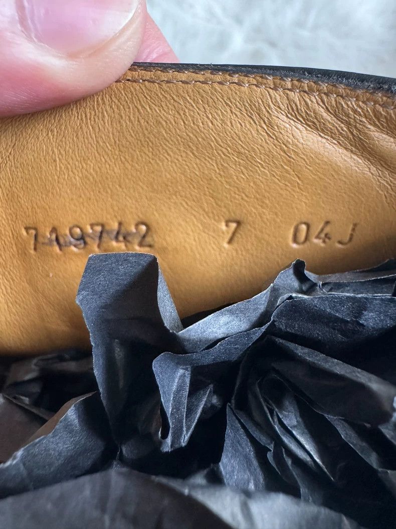Gucci Guicci Logo men's boots leather shoes Size US 8 / EU 41 - 6 Thumbnail