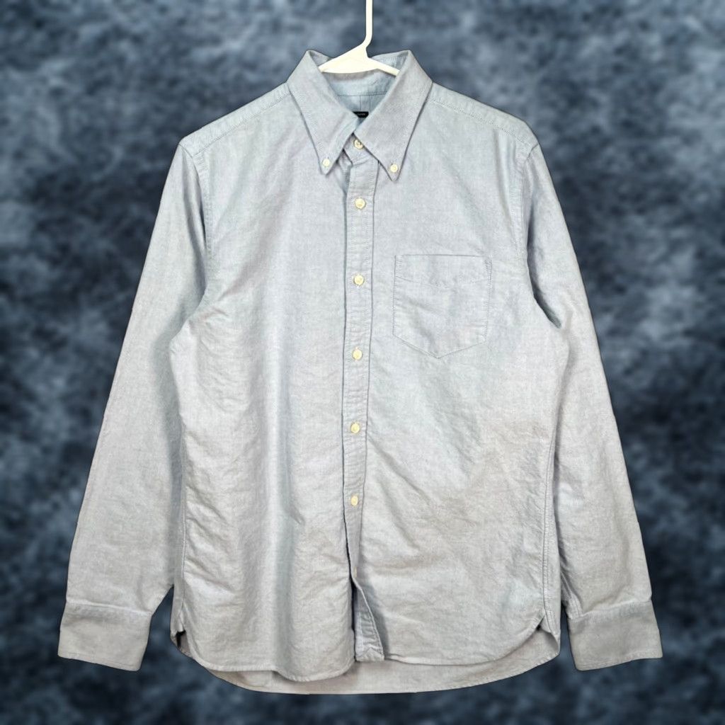 Club Monaco Club Monaco Mens Size Medium Blue Long Sleeve Button-Up Shirt Classic Fit Size US M / EU 48-50 / 2 - 1 Thumbnail