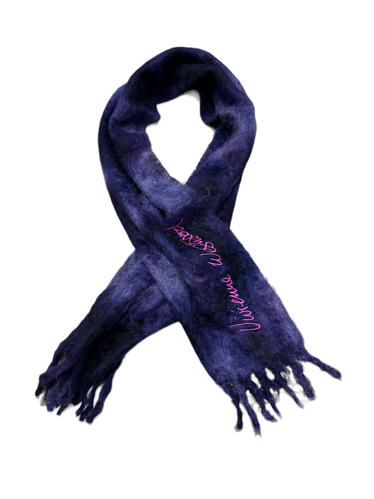 Vivienne Westwood VIVIENNE WESTWOOD MOHAIR LANA WOOL ABSTRACT LONG SCARF Size ONE SIZE - 1 Thumbnail