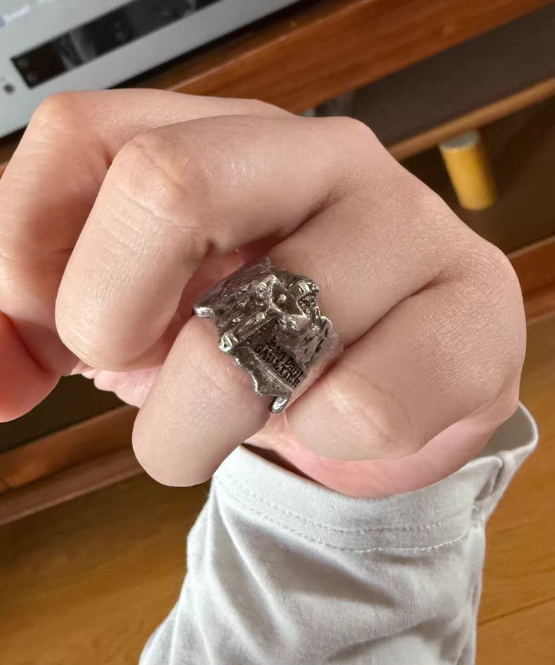 Jean Paul Gaultier Jean Paul Gaultier Silver ring-2508 Size ONE SIZE - 4 Thumbnail