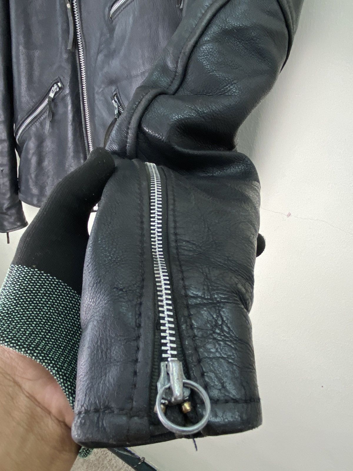 Harley Davidson Vtg Harley Davidson Perfecto Style Limited Leather Jacket Size US L / EU 52-54 / 3 - 10 Thumbnail