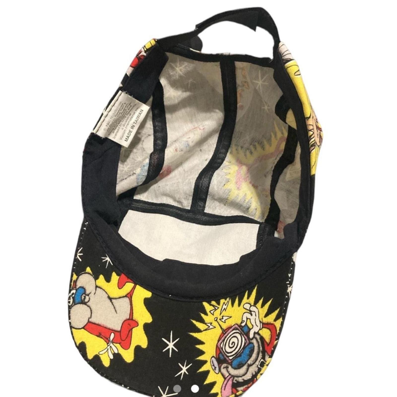 Nickelodeon Vintage 1992 Nickelodeon The Ren & Stimpy Show Hat Size ONE SIZE - 2 Thumbnail