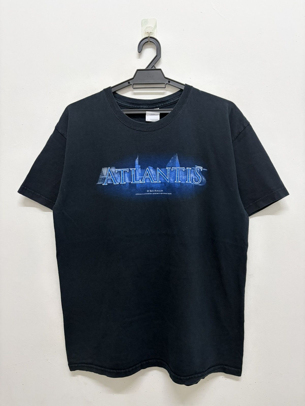 Vintage VINTAGE ATLANTIS BY KEY POULAN MUSIC SHIRT GILDAN Size US L / EU 52-54 / 3 - 1 Thumbnail