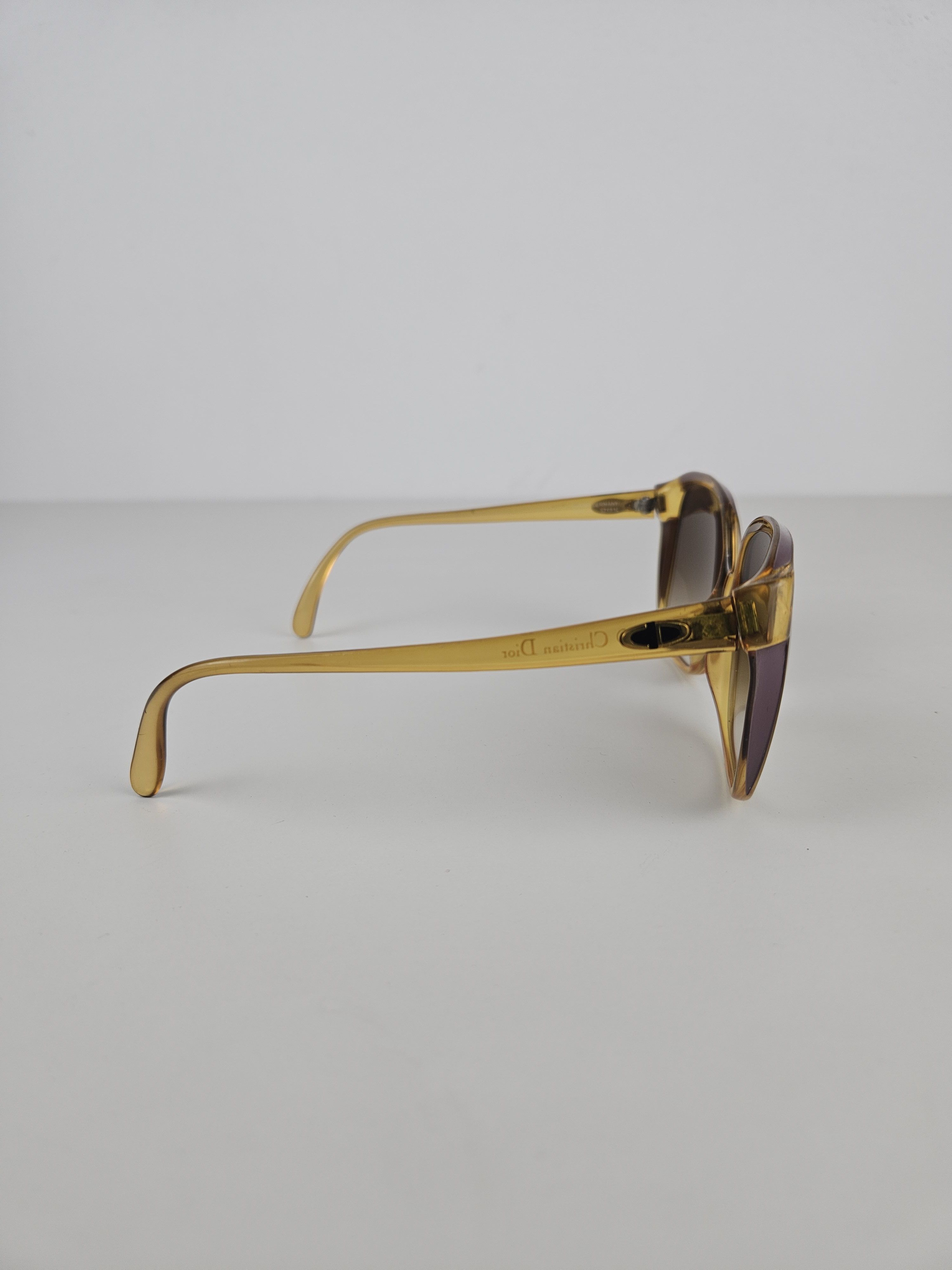 Dior Vintage 80s Christian Dior 2101 80 oversized sunglasses Size ONE SIZE - 6 Thumbnail