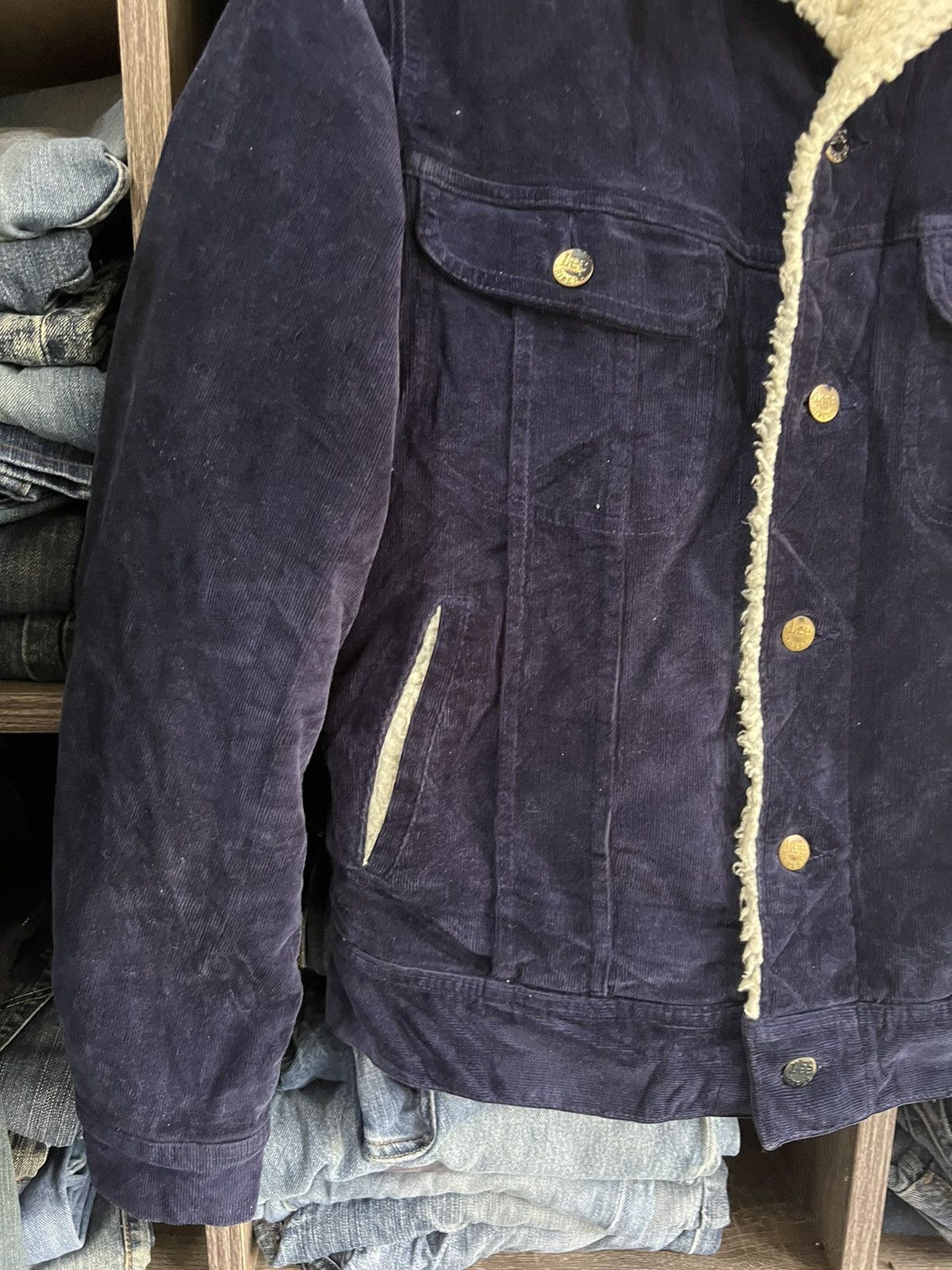 Lee 🔥Lee Riders Corduroy Sherpa Jacket Size US S / EU 44-46 / 1 - 7 Thumbnail