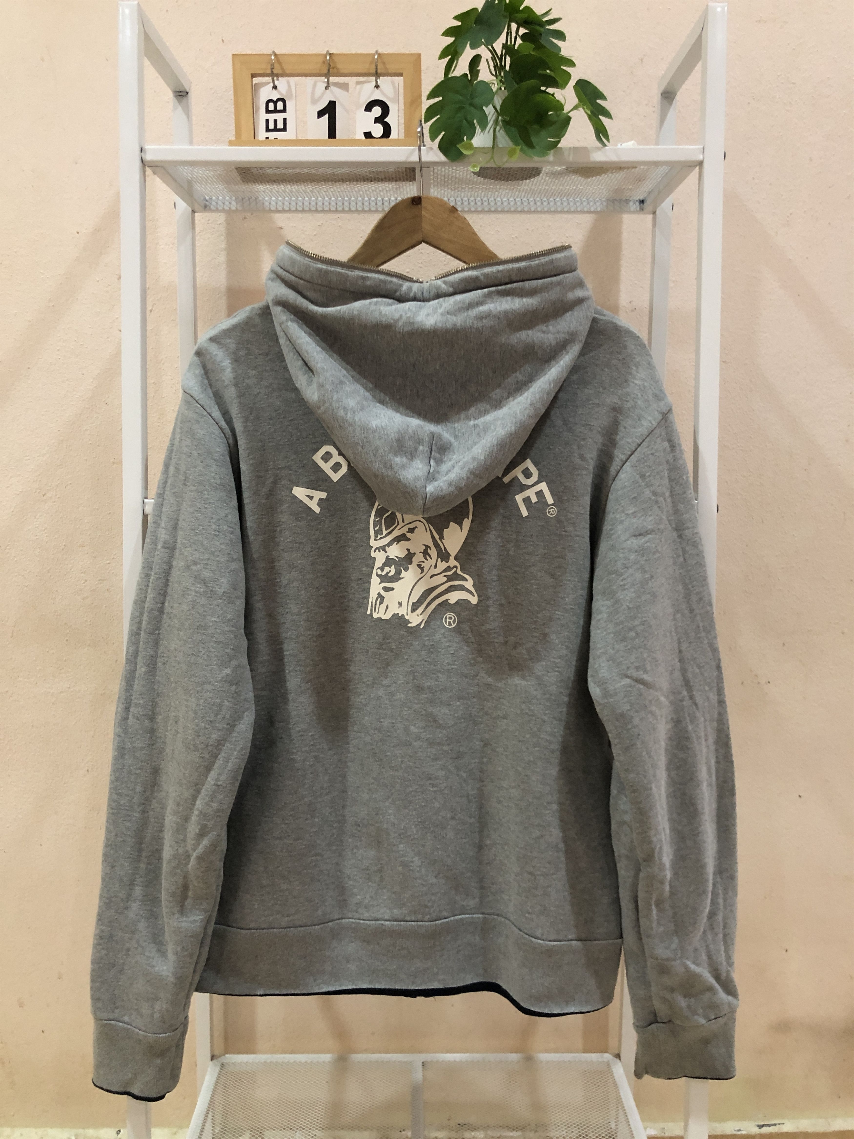 Bape Reversible A Bathing Ape General ASNKA Full Zip Hoodie Size US XL / EU 56 / 4 - 6 Thumbnail