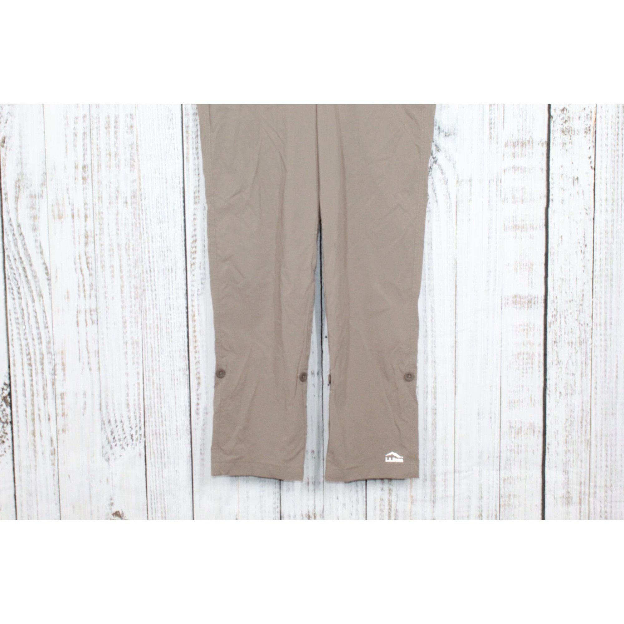 L.L. Bean LL Bean Womens Toasted Almond Straight Leg Trail Pants 8 Size 30" / US 8 / IT 44 - 8 Thumbnail