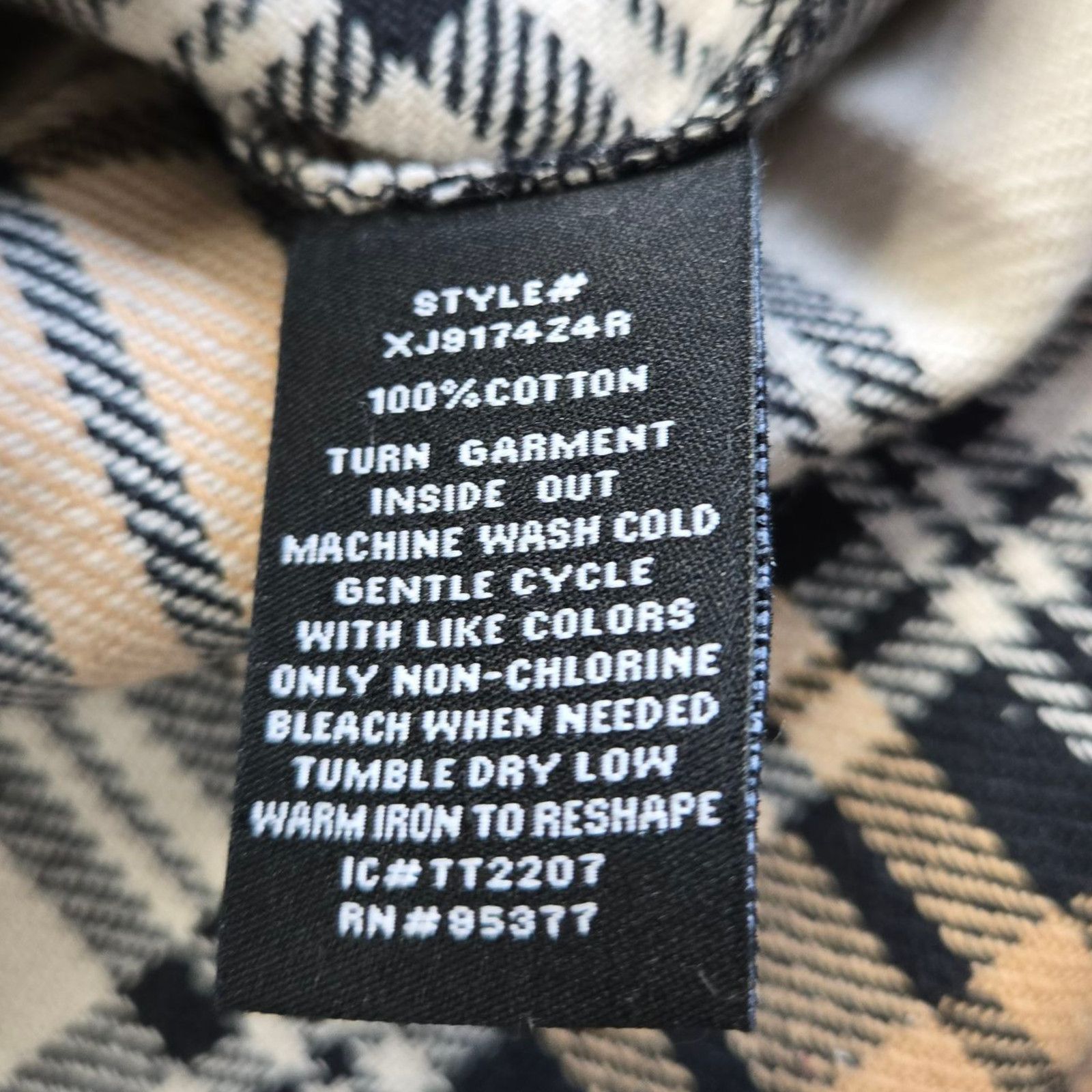 Sanctuary Sanctuary Beige Plaid Button Up Flannel Shacket Size Large Size L / US 10 / IT 46 - 8 Thumbnail