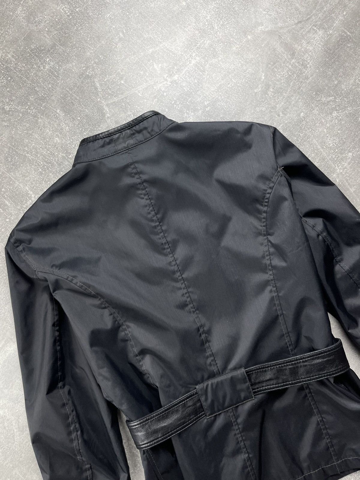 Belstaff Belstaff GOLD Label Belted Motorcycle Wax Jacket Black Size L / US 10 / IT 46 - 10 Thumbnail