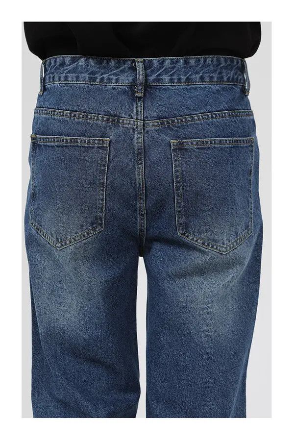 Japanese Brand VIBE Japanese retro personality straight zipper design jeans Size US 32 / EU 48 - 6 Thumbnail