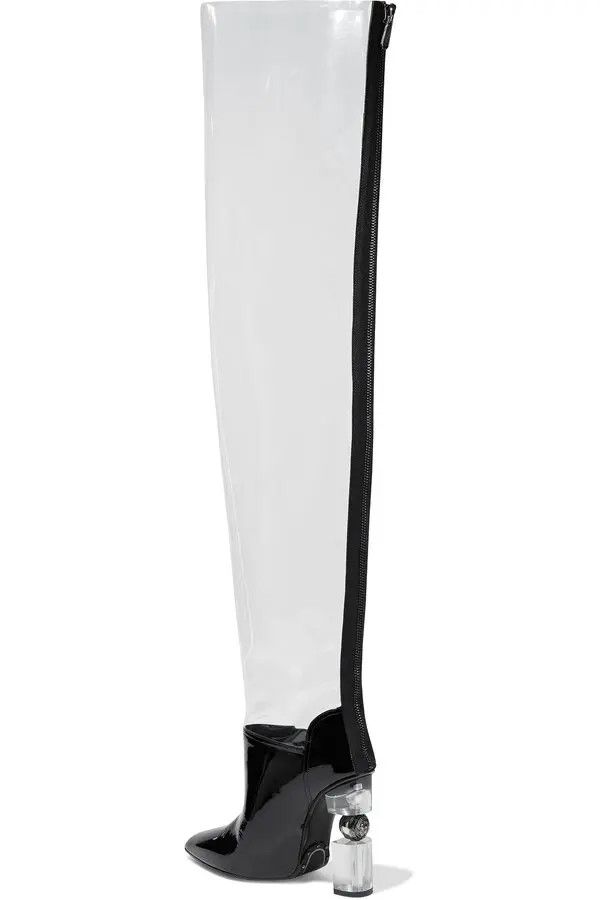 Balmain o1y0625 Boots in Black/White Size US 9 / IT 39 - 2 Thumbnail