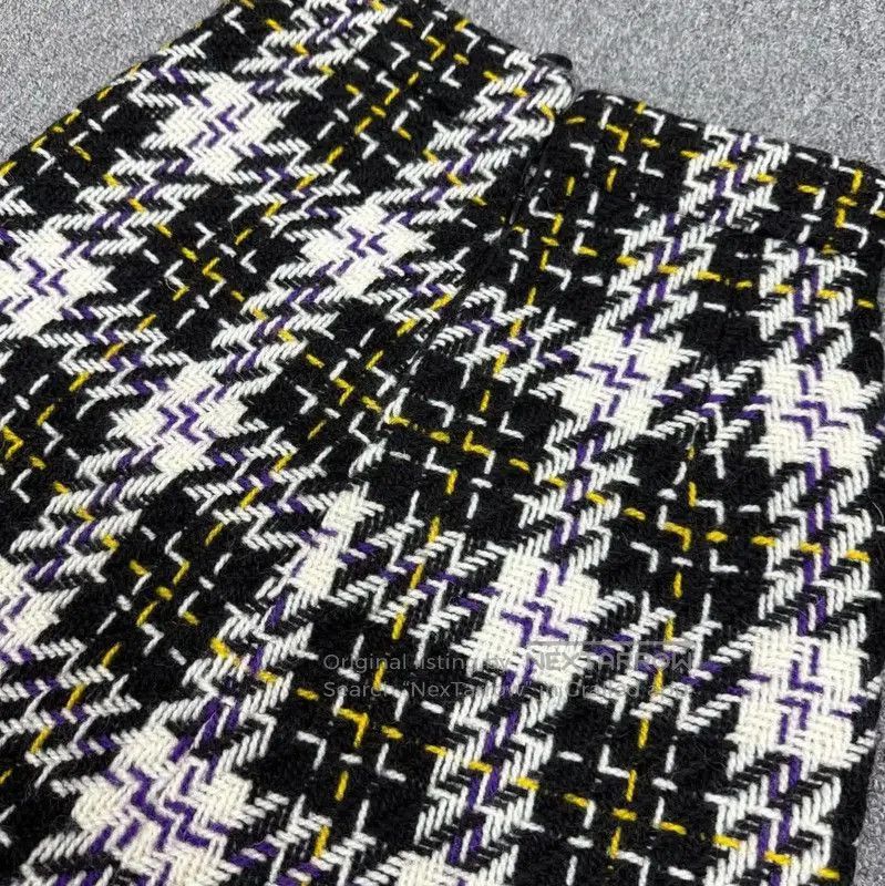 Miu Miu Miu Miu Multi-Color Polyester Mini Skirt . Size 23" - 3 Thumbnail