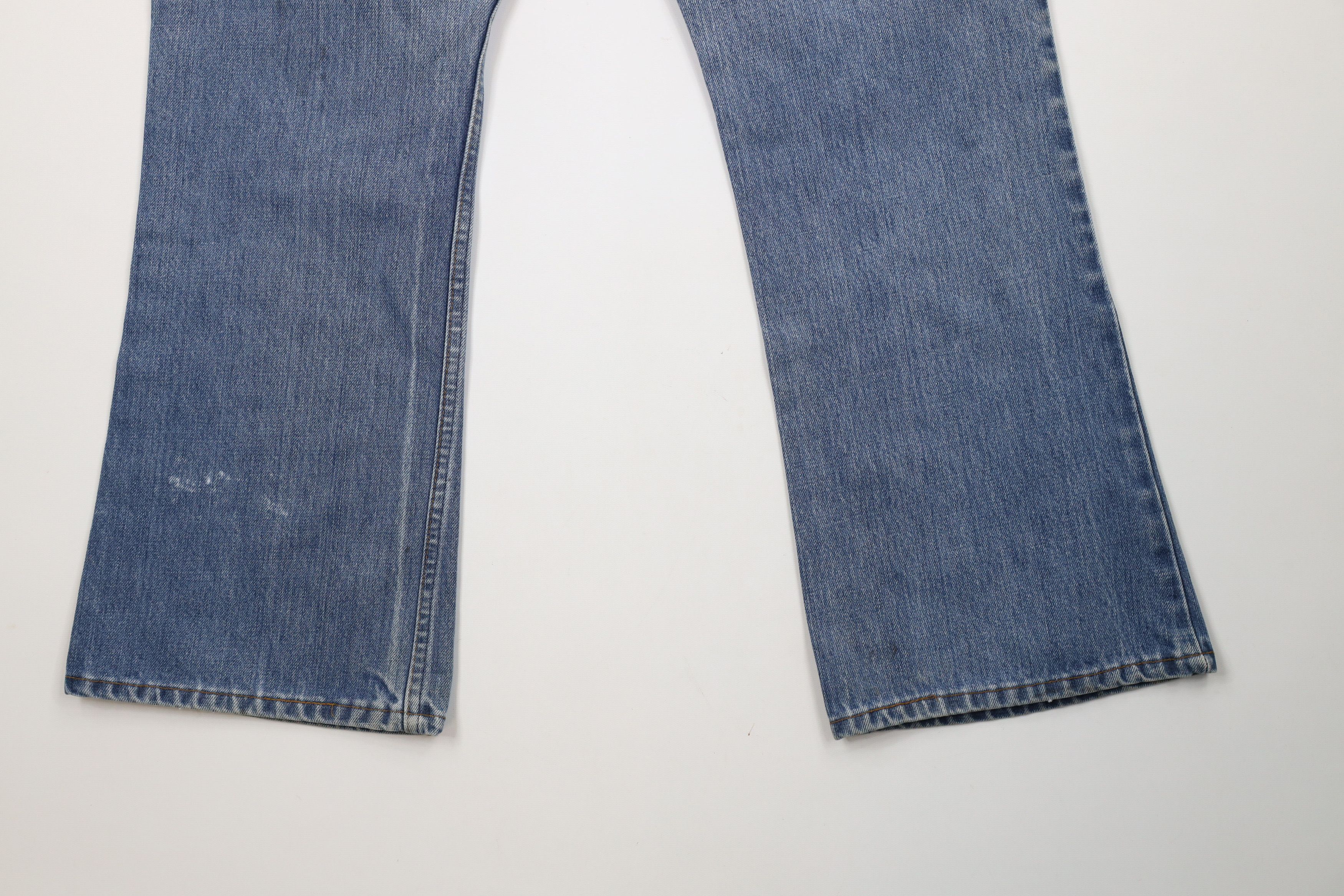 Vintage Vintage 70s Streetwear Wide Leg Bell Bottoms Denim Jeans USA Size US 36 / EU 52 - 14 Thumbnail