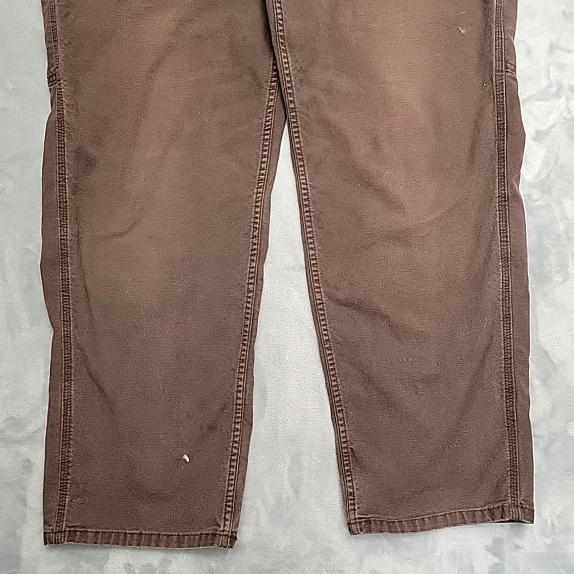 Carhartt Carhartt Pants Womens 8 Brown Canvas Carpenter Cargo 102080 Original Fit Work Crew Pants Womens Brown Canvas Carpenter Cargo 102080 Workwear Nos Size 30" / US 8 / IT 44 - 2 Thumbnail