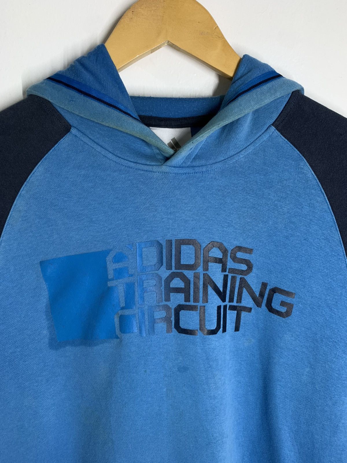 Adidas × Vintage Adidas Vintage Hoodie Size US L / EU 52-54 / 3 - 2 Thumbnail