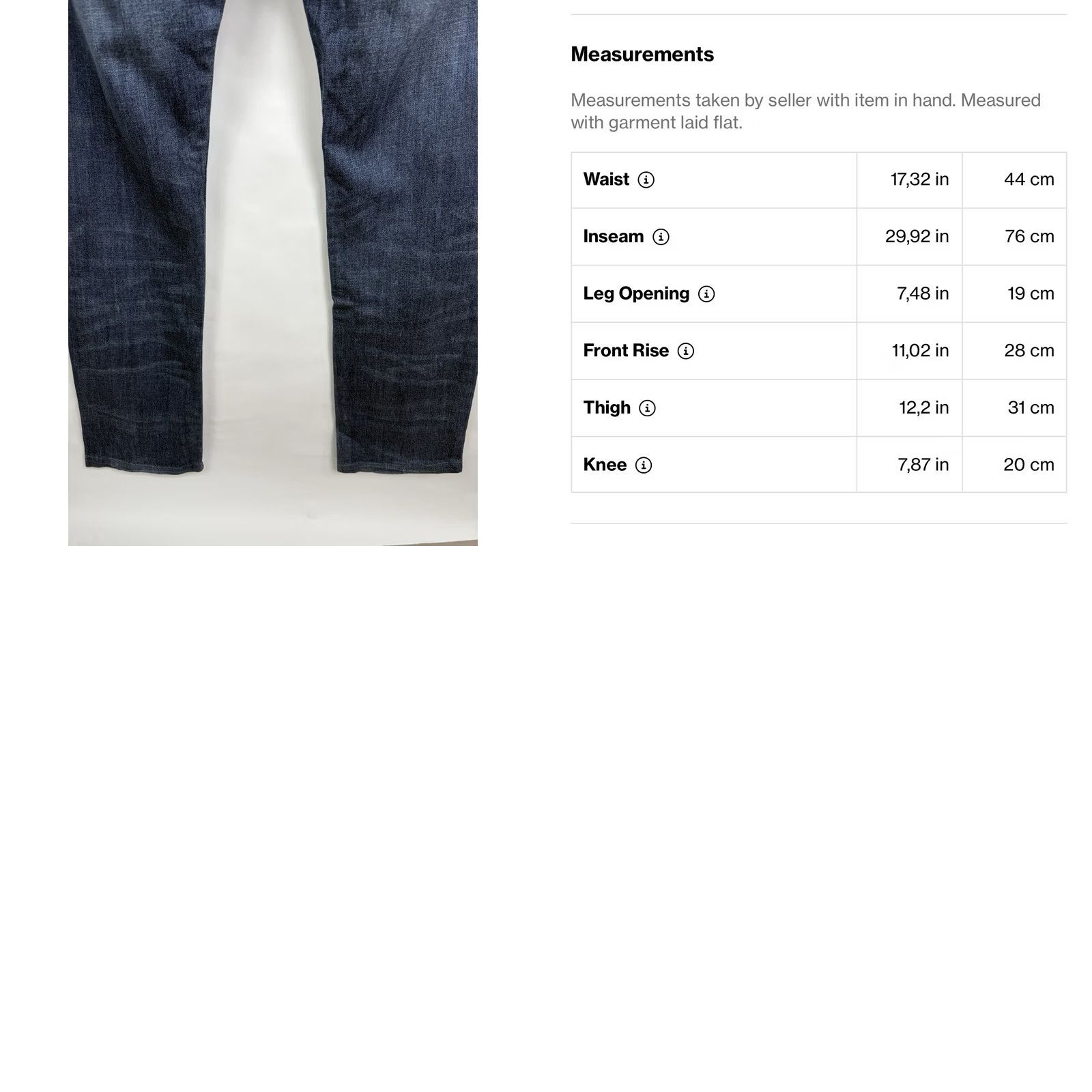 Vintage VINTAGE Armani Jeans J02 Extra Slim Fit Comfort Fabric 34/34 Jeans Mens 90s Blue Week? 2/3 weeks Size US 34 / EU 50 - 9 Thumbnail