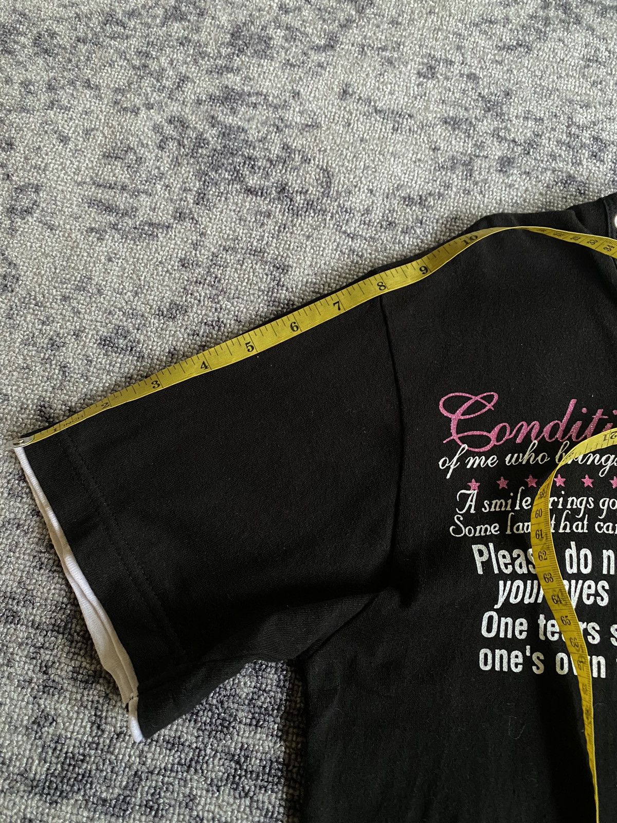 Hysteric Glamour × If Six Was Nine × Japanese Brand Y2k Collins ifsixwasnine style tshirt Size US L / EU 52-54 / 3 - 9 Thumbnail