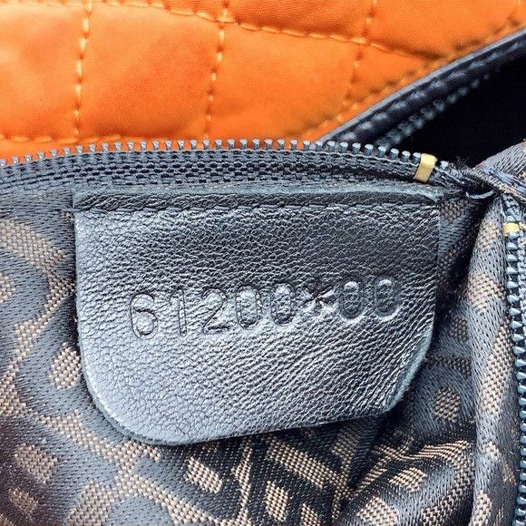 Bally Vintage Bally Orange Quilted Hobo Shoulder Bag Size ONE SIZE - 16 Thumbnail