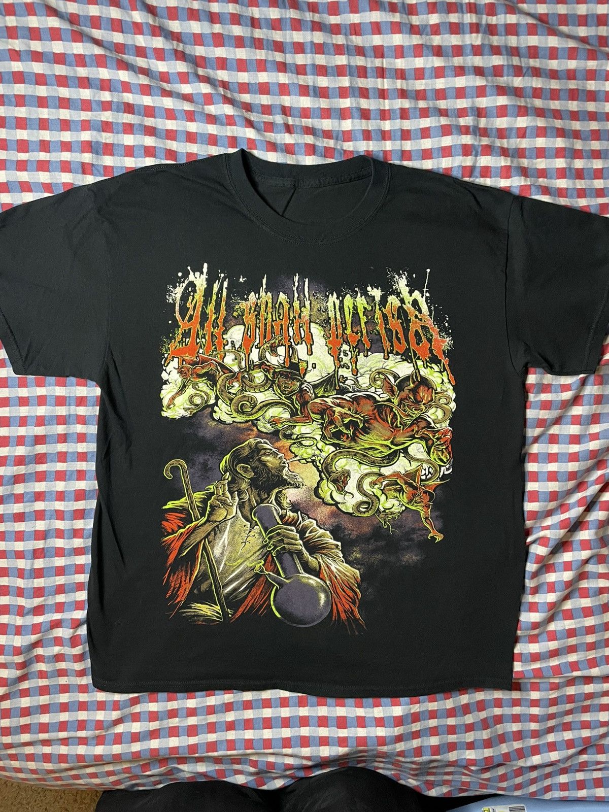 Vintage Vintage 2000s All Shall Perish shirt Size US L / EU 52-54 / 3 - 1 Thumbnail